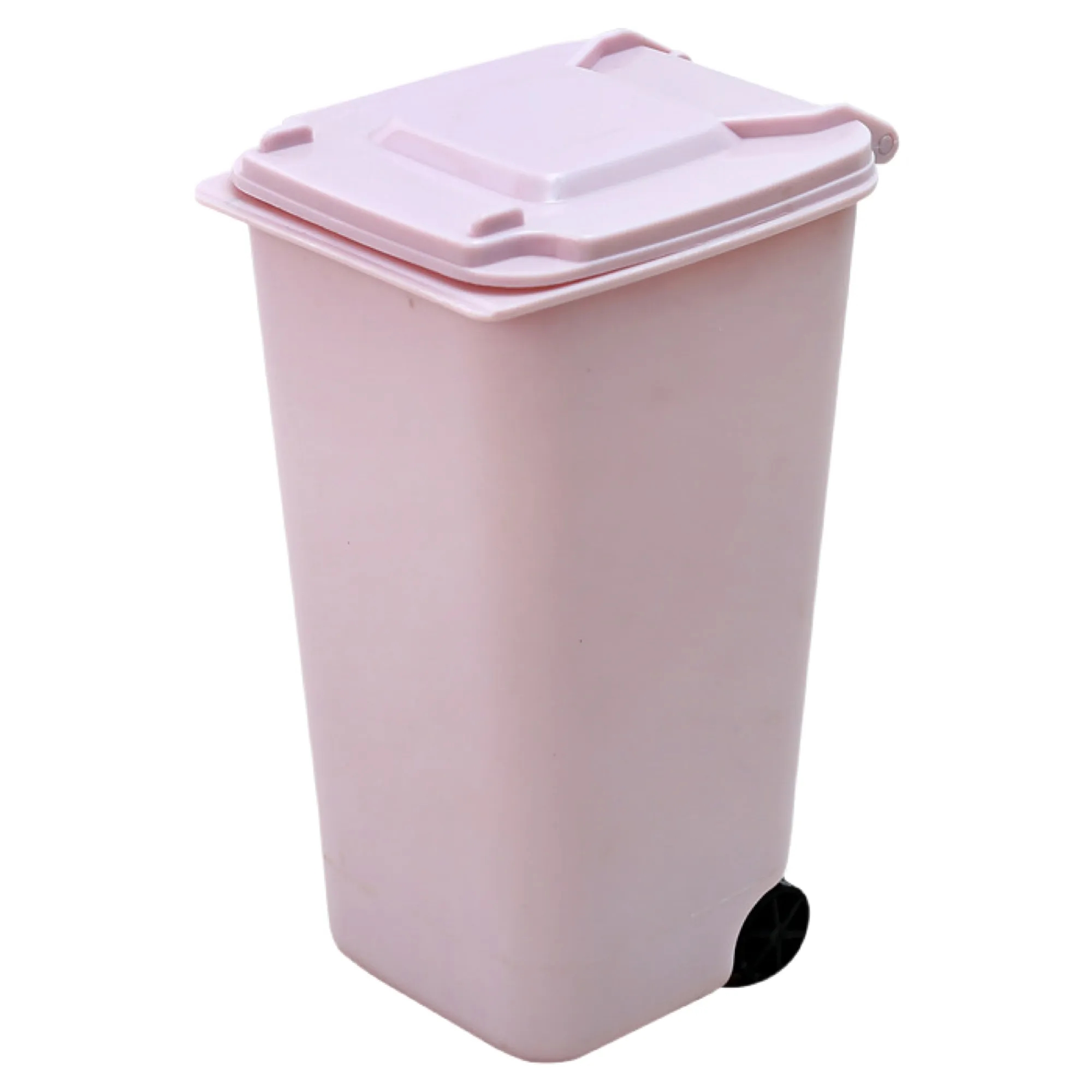 MOQ50 Plastic Mini Desktop Trash Bin Can 1