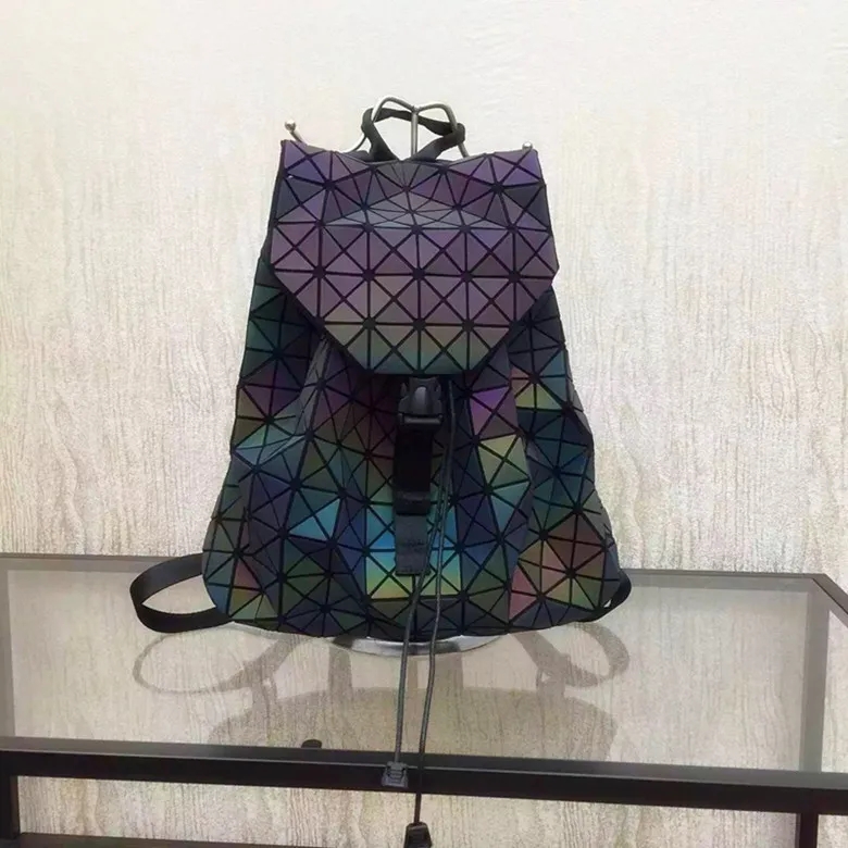 Luminous Geometric Backpack 4