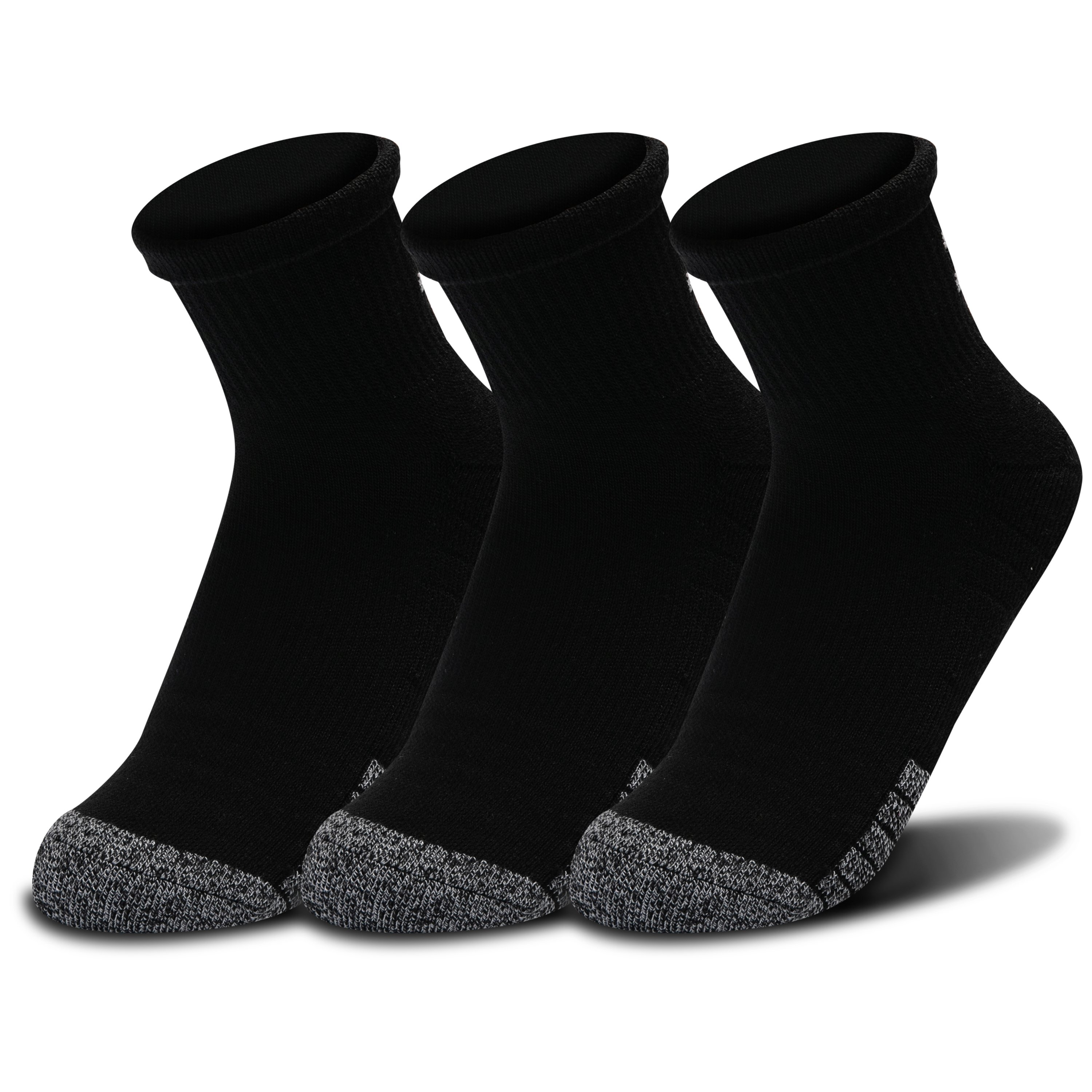 HeatGear Unisex Quarter Socks 3-Pack 2