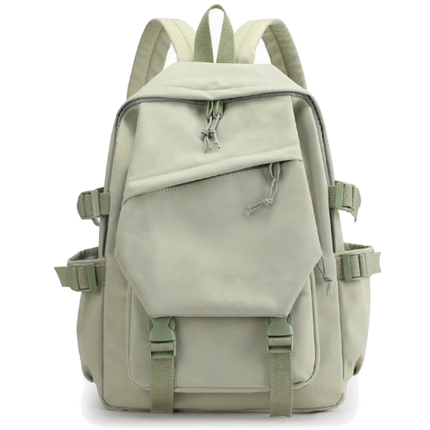 Water-Resistant Polyester Multi-Pocket Backpack 10