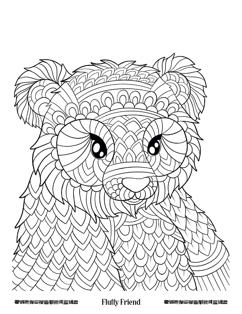 Good Value™ Wild Wonders Adult Coloring Book 23