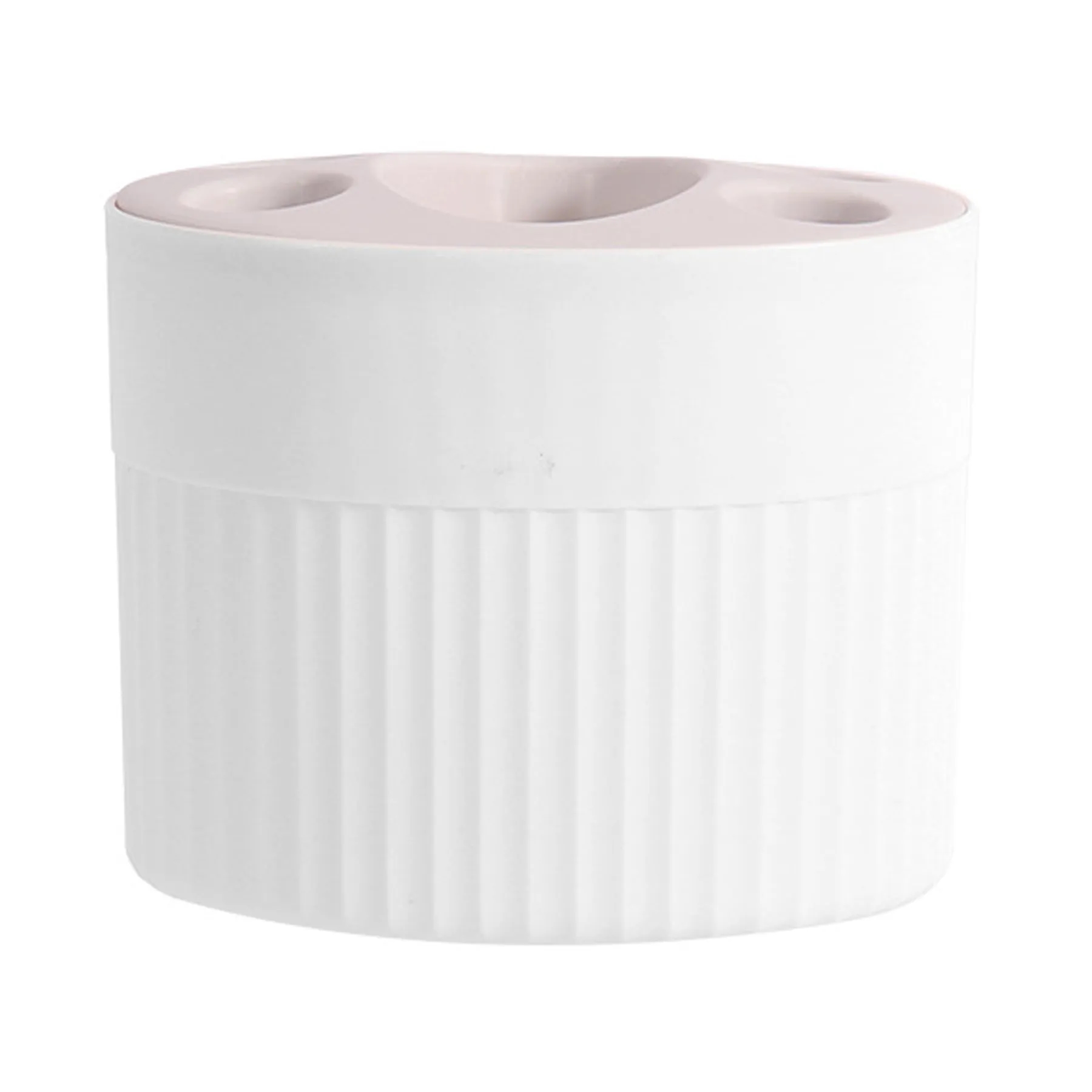 Plastic Desktop Toothbrush Holder In The Bathroom 4