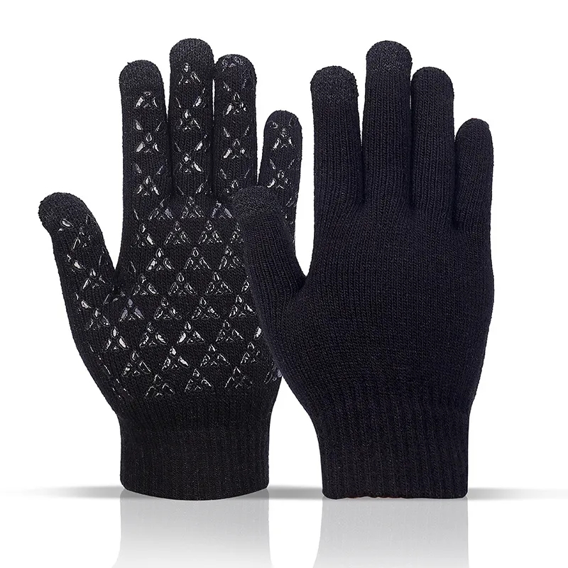 Touch Screen Non-slip Gloves Winter Warm 6