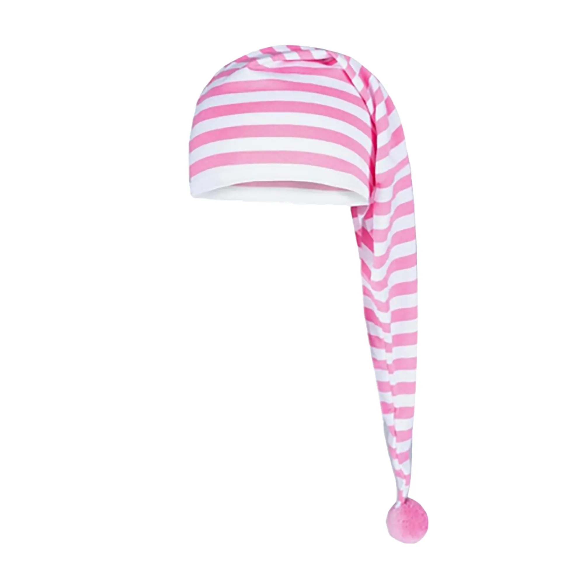 Stocking Cap Elf Santa Hat Christmas Nightcap With Pom Pom 1