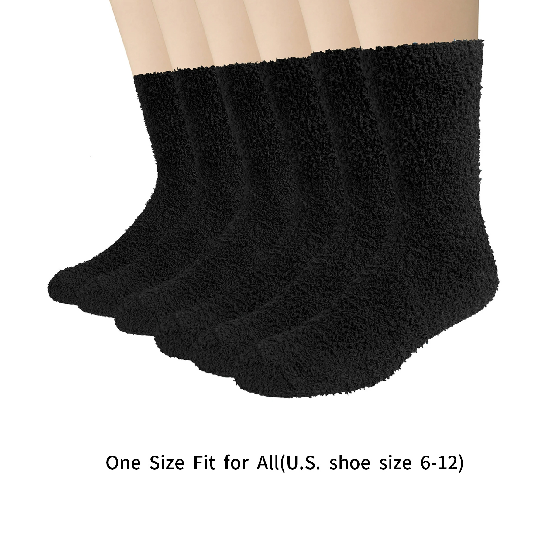 Mens Fuzzy Sock 3