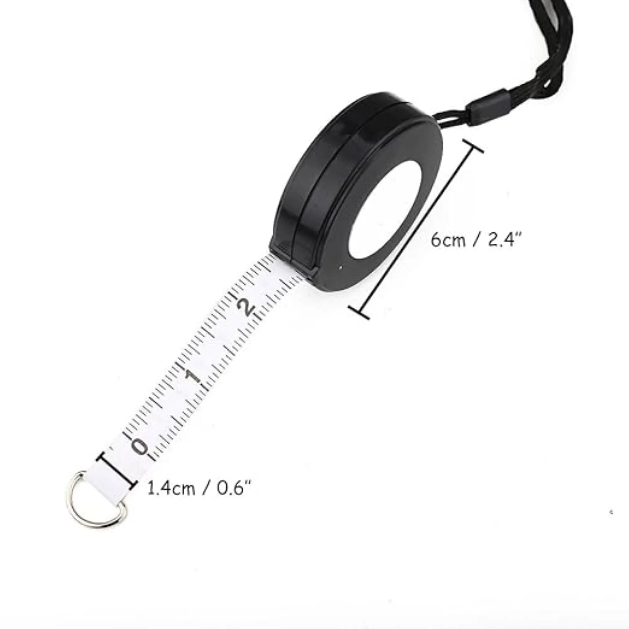 Mini Soft Ruler With Rope 4