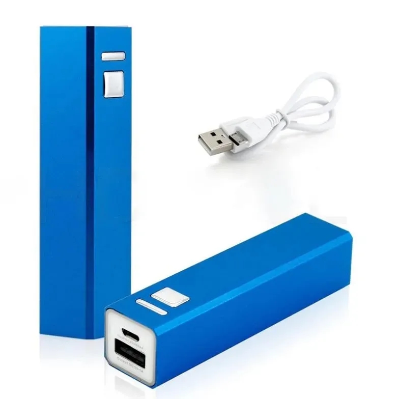 Mini Square Portable Power Bank 2200mAh 3
