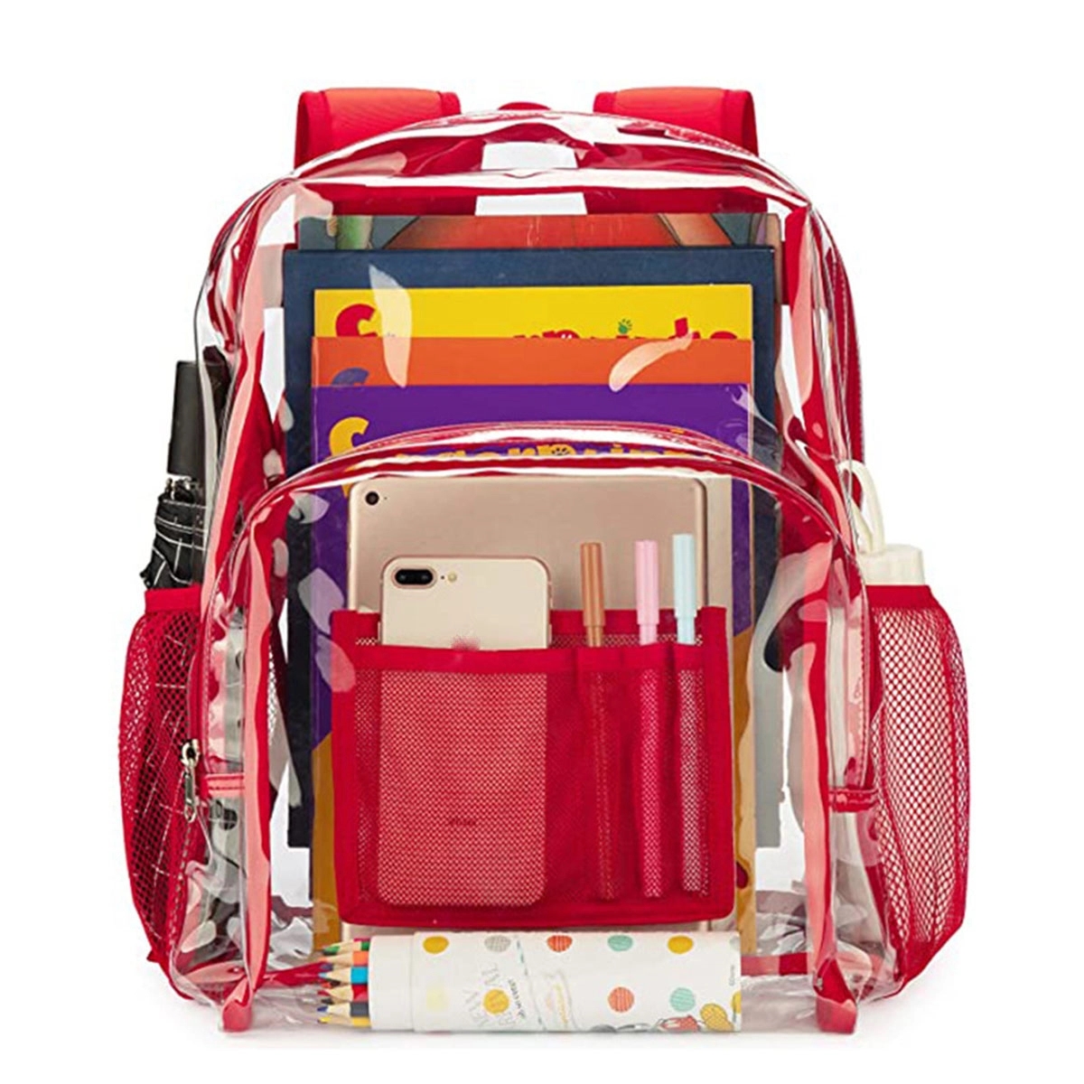 Clear Pvc Bookbags 4