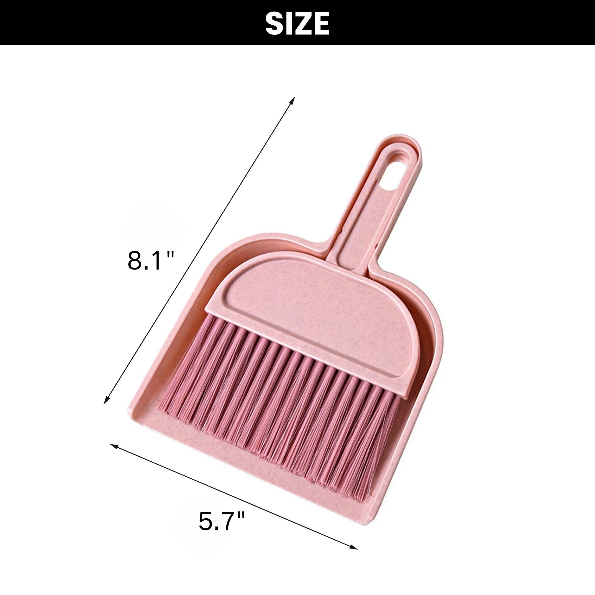 Mini Broom & Dustpan Set for Desktop Cleaning 3