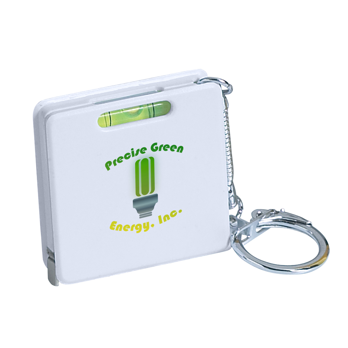 Square Level Tape Measure Key Tag 3