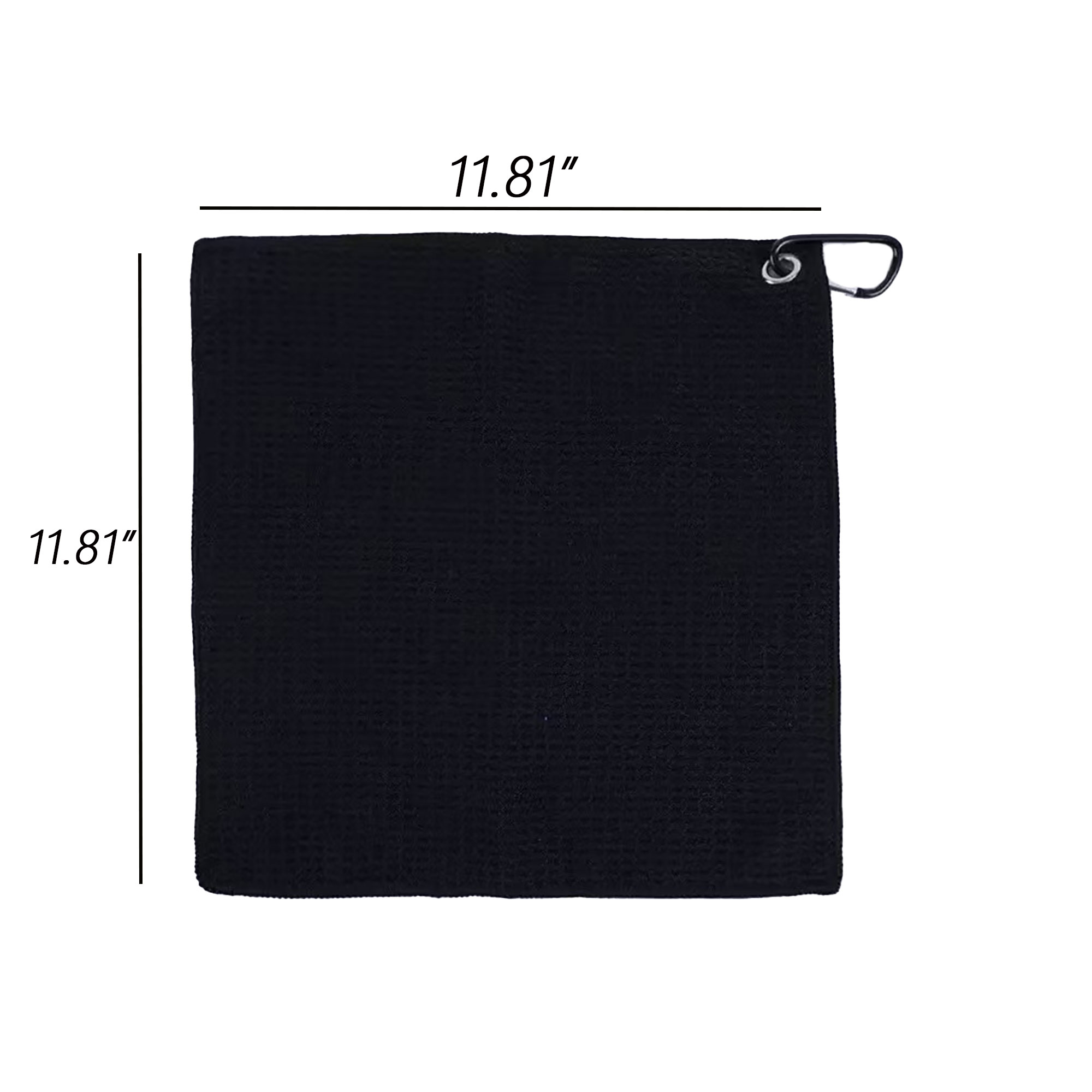 Microfiber Fabric Towel Bag with Clip 3