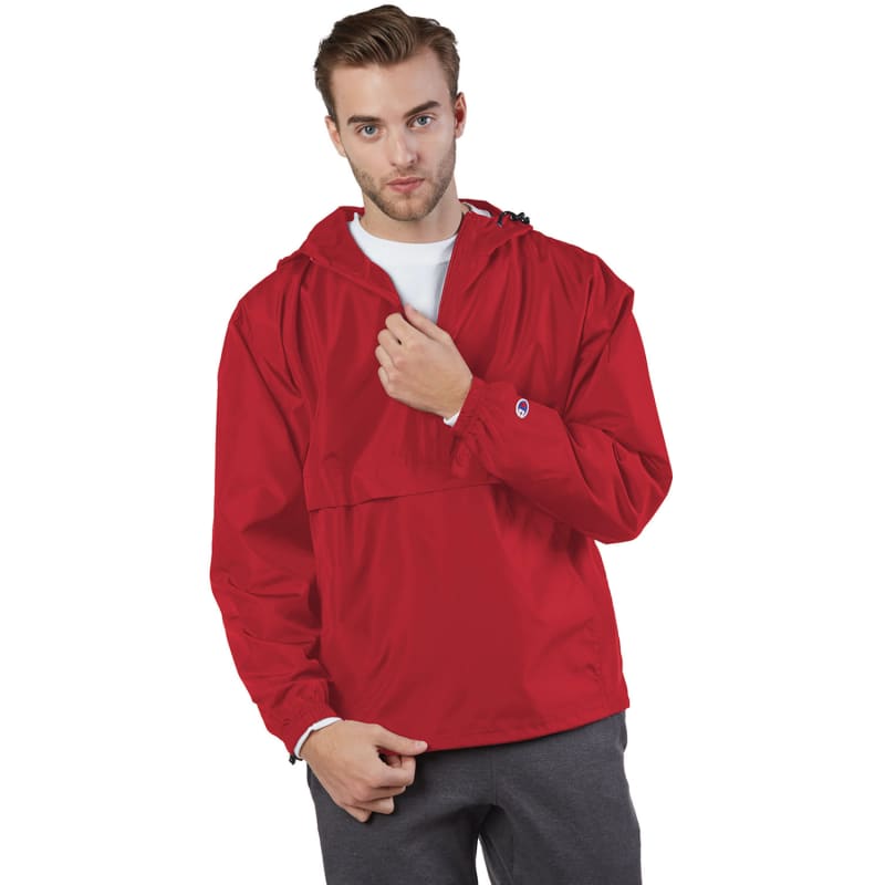 Champion Adult Packable Anorak 1/4 Zip Jacket 23