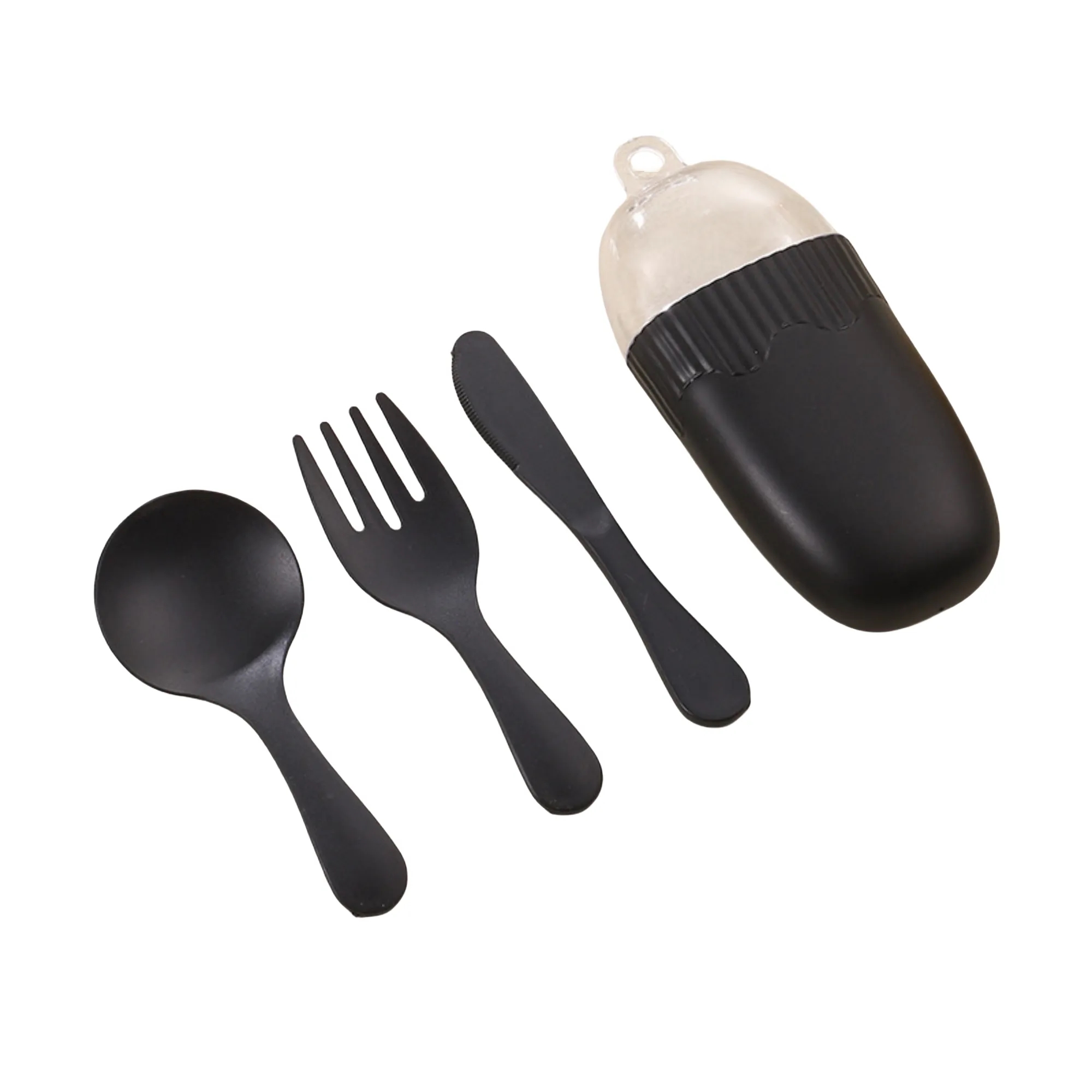 Portable Plastic 3 Piece Cutlery Set 4
