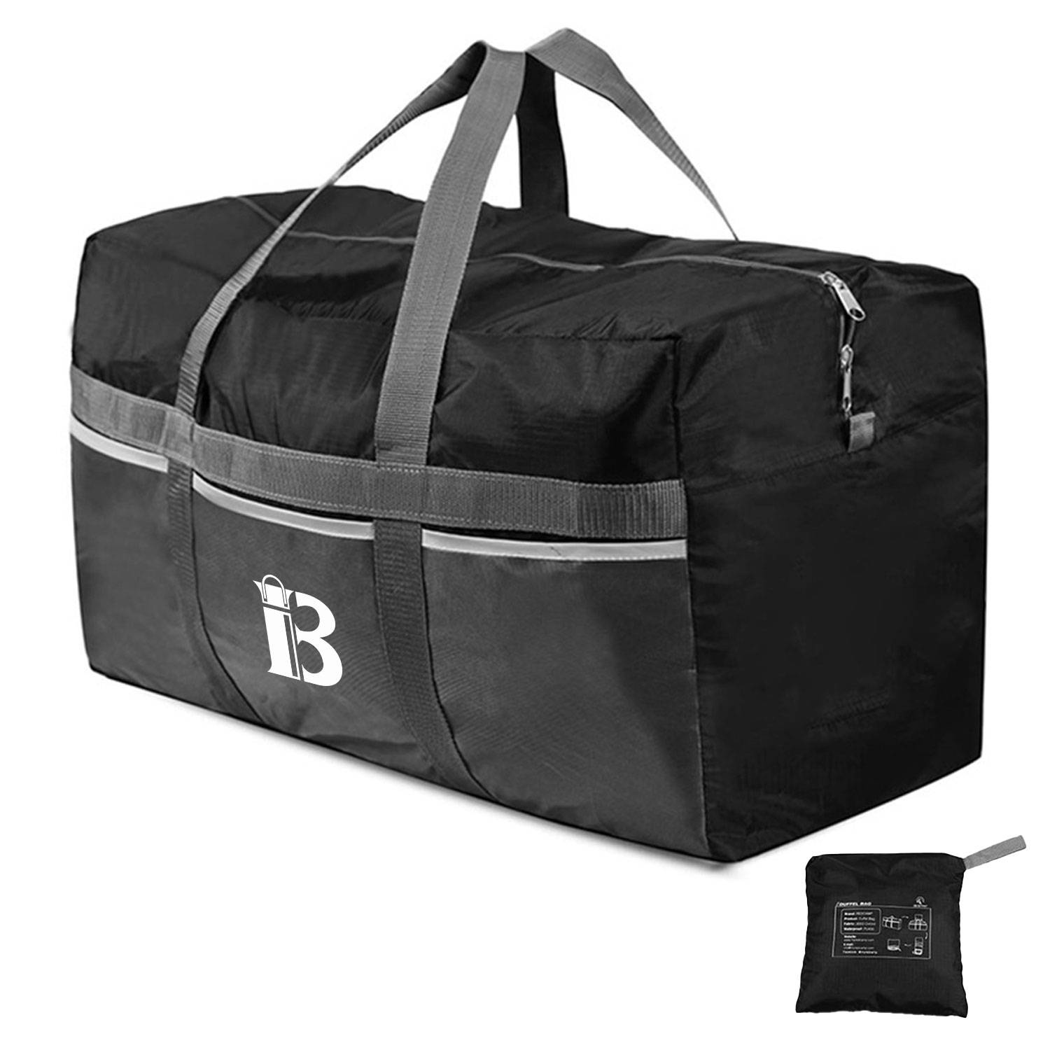 96L Foldable Duffle Bag Lightweight Waterproof