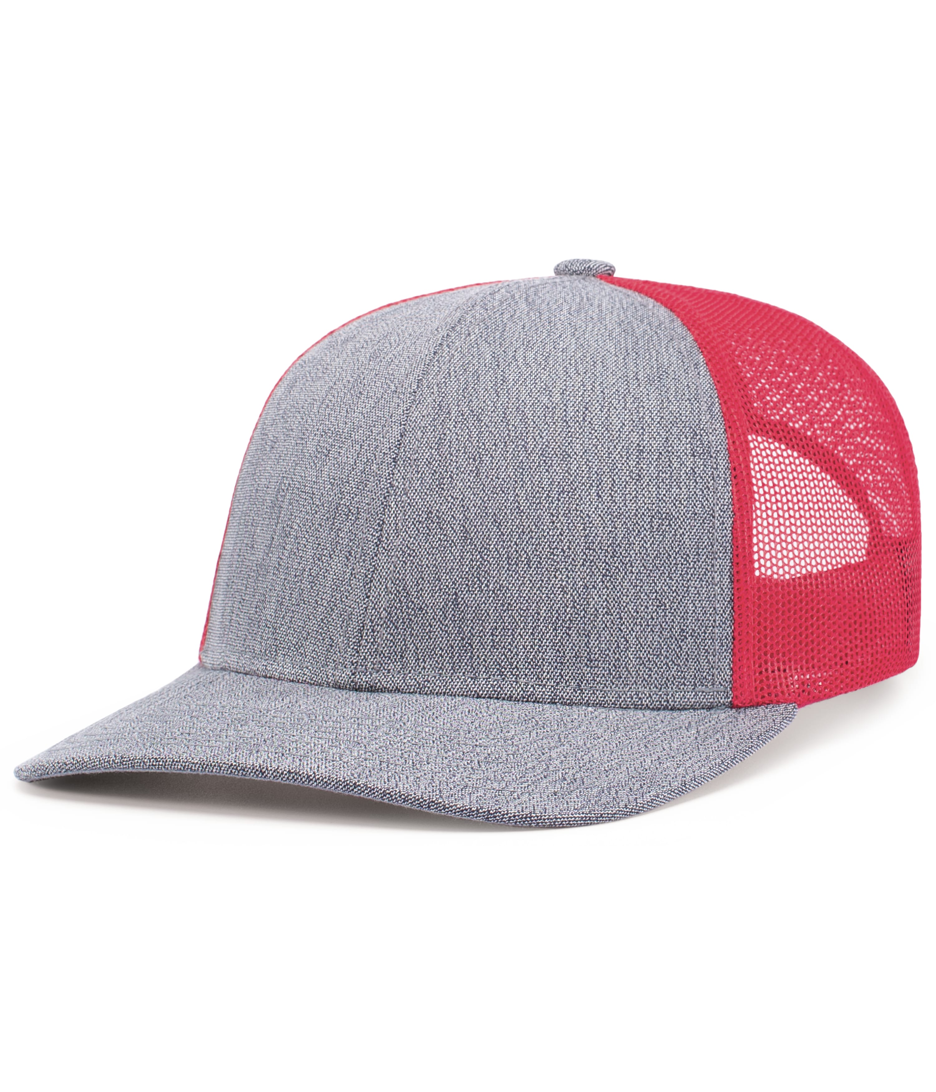Melange Heather Low-Profile Trucker 4