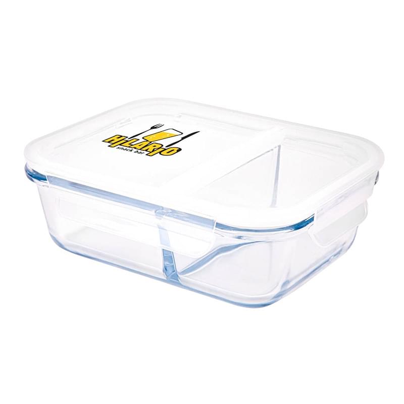 The Chelsea Glass Meal Prep Container 35oz. Heat Resistant Glass 1