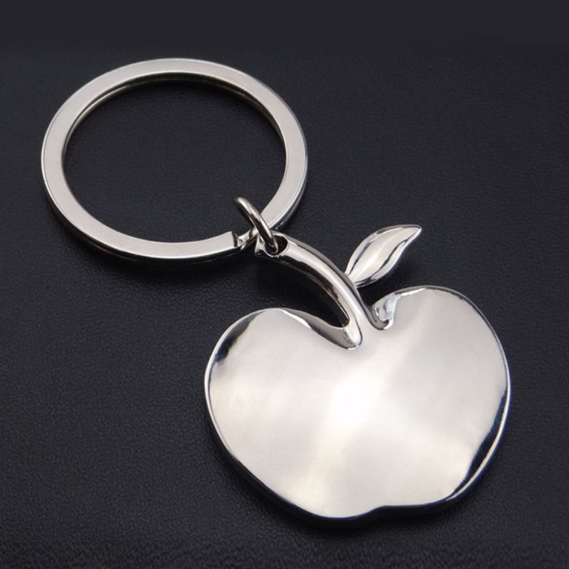 Creative Metal Apple Key Ring 4