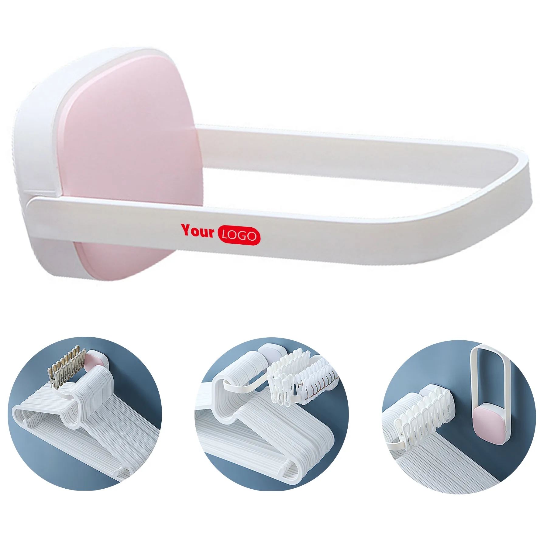 Plastic Household Foldable Hanger 2