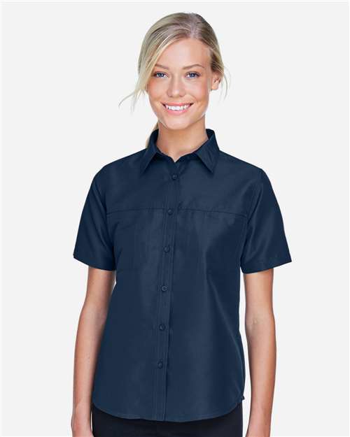 Women's Key West Short Sleeve Performance Staff Shirt - M580W 21