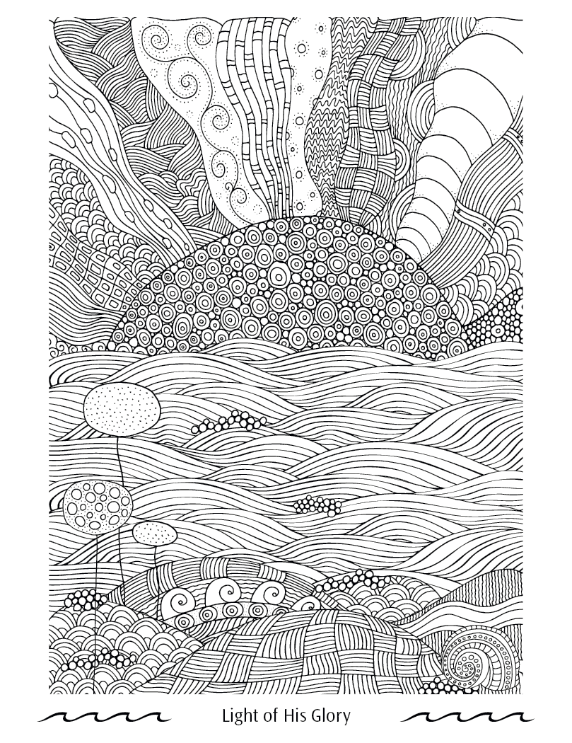 Good Value™ Faithful Reflections Adult Coloring Book 7