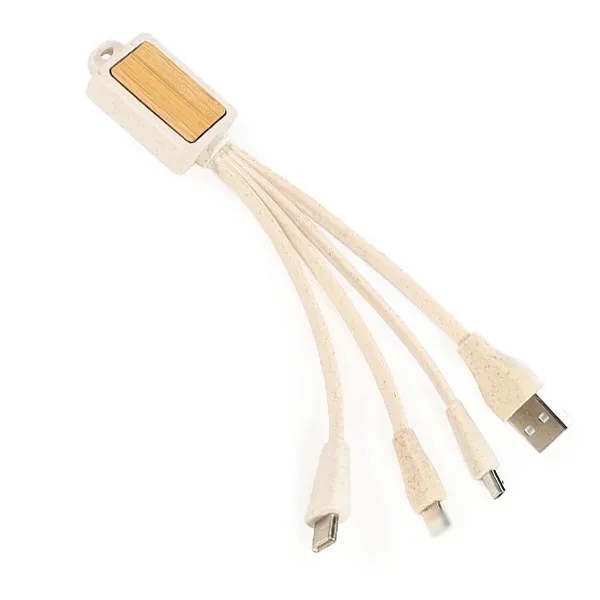 Eco Bamboo Charging Cable 4