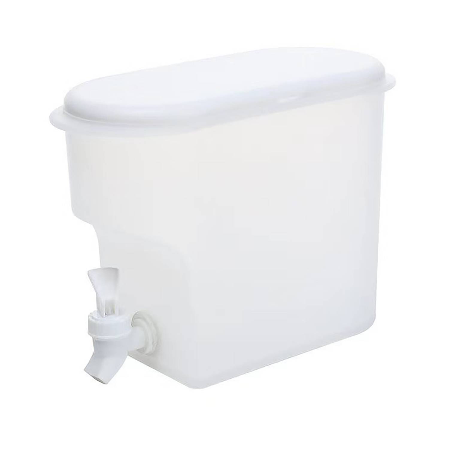 118oz Plastic Frosted Beverage Dispenser w/ Spigot 4