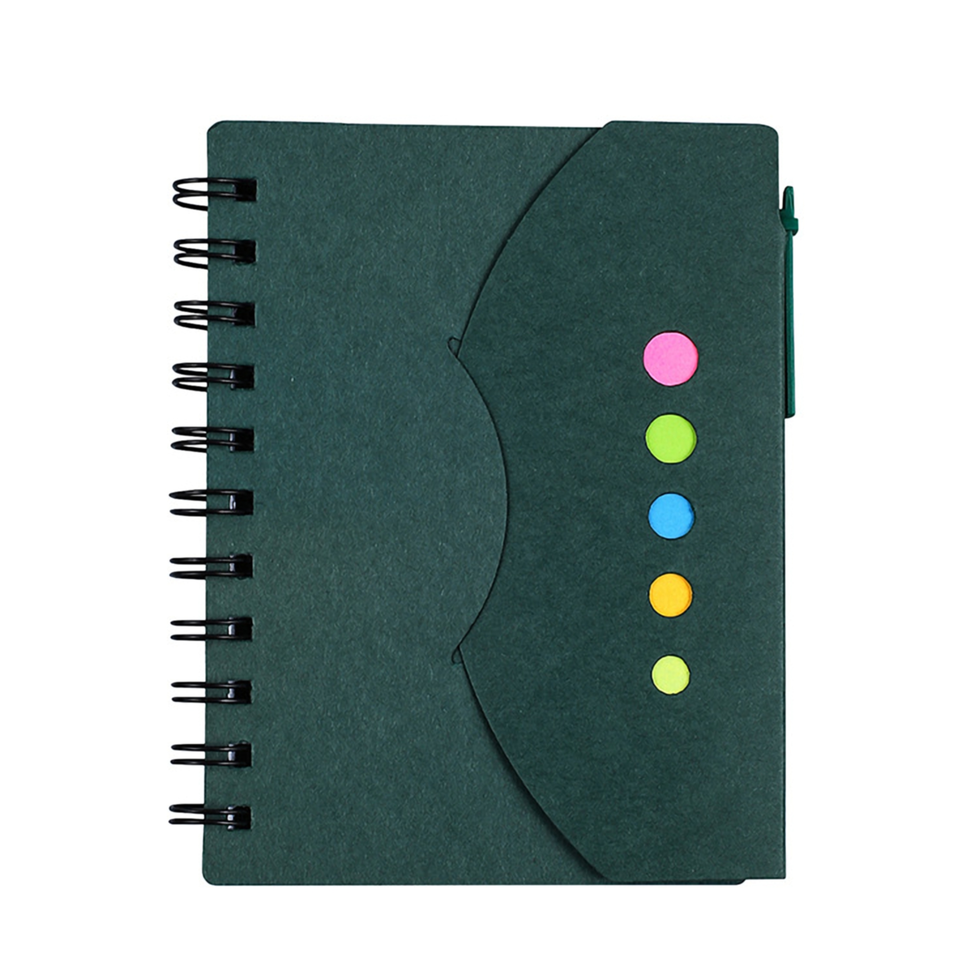 Spiral Notebook w/Sticky Note Set 2