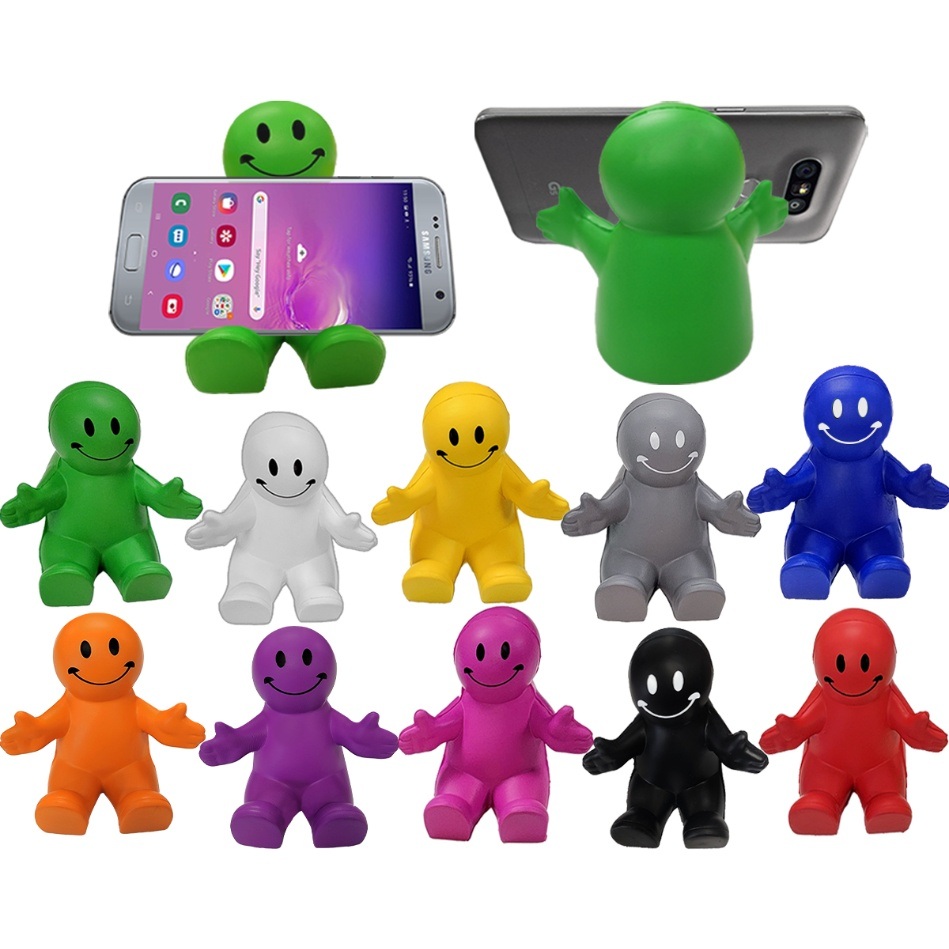 Happy Dude Phone Stand & Stress Relief Squeeze Toy 1