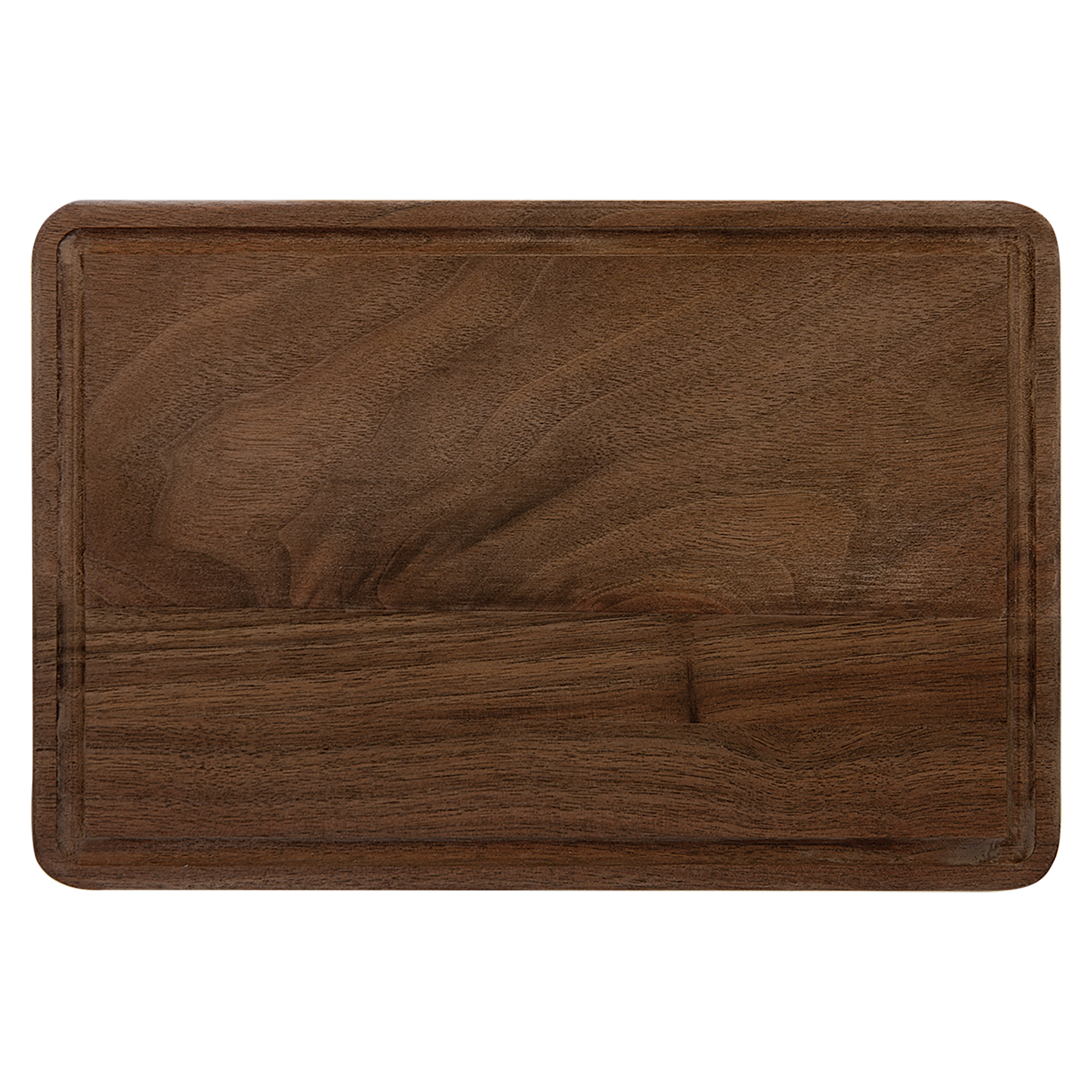 9" x 6" Walnut Cutting Board with Juice Groove 4