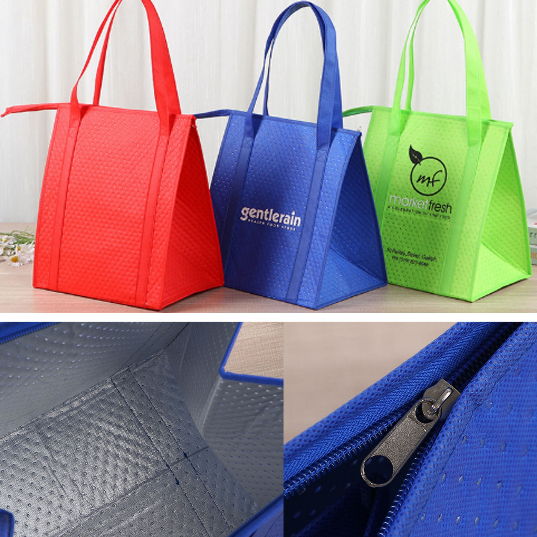 Large Capacity Heavy Duty Insulated Shopping Bag 3