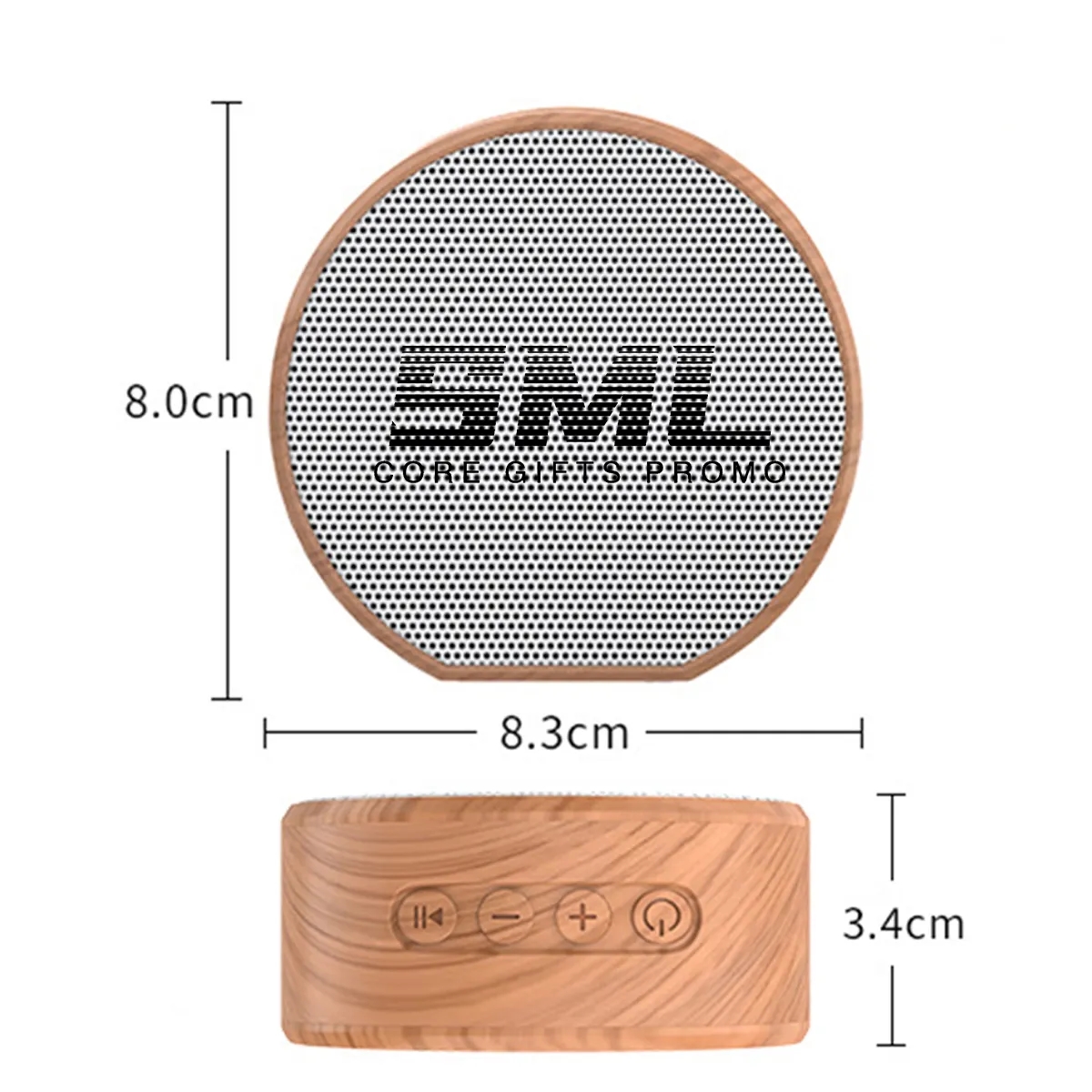 Wood Grain Blue tooth Mini Speaker 4