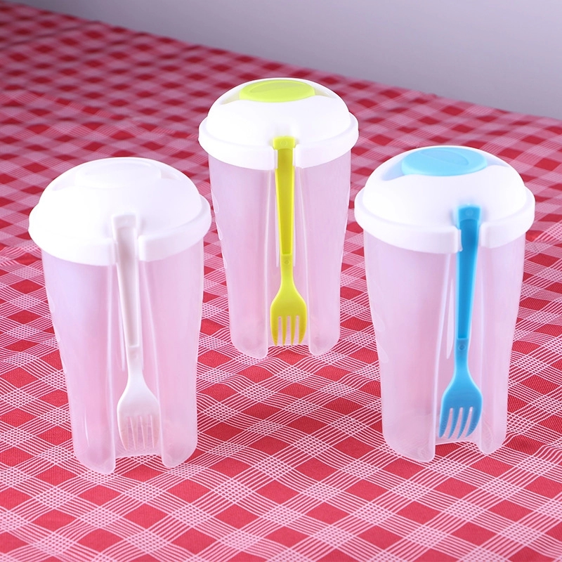 Salad Cup Container Serving Shaker 4