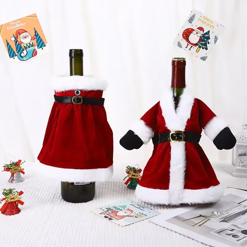 Christmas Wine Bottle Cover 6