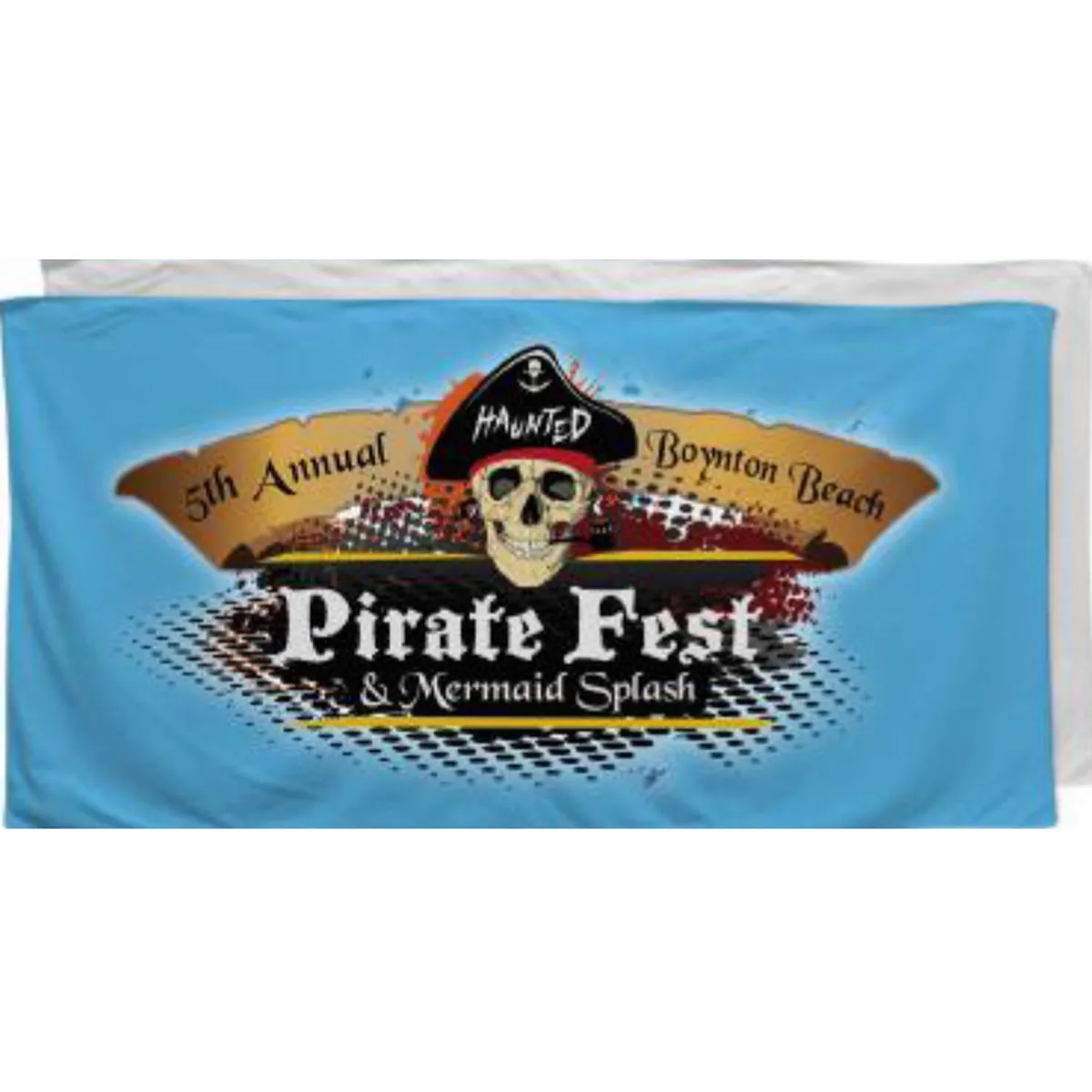 Promo Sublimated Microfiber Terry Beach Towel, 30x60 2