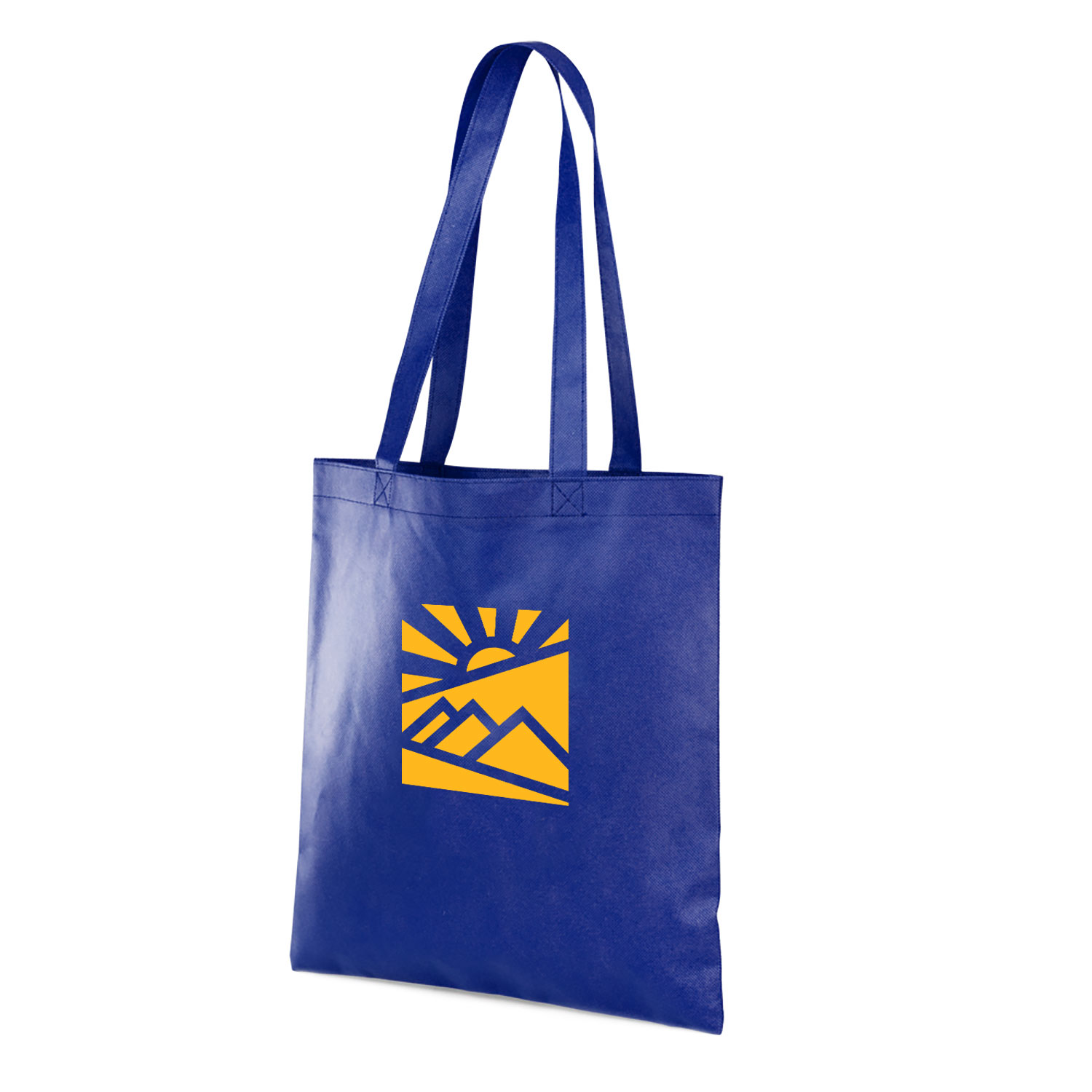 Speedy Shopper Non-Woven Reusable Tote Bags (2 Color Imprint) 8