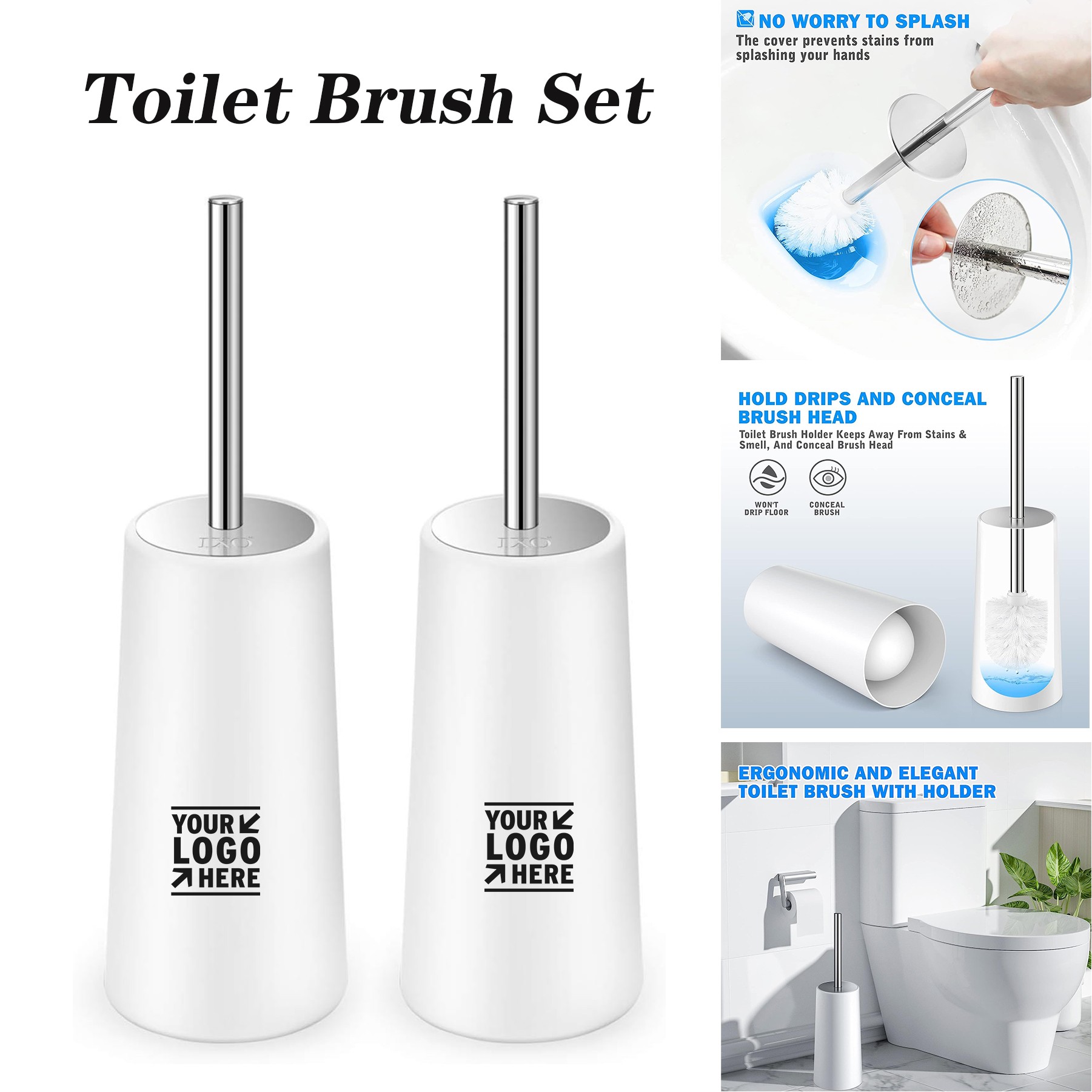 Toilet Brush and Holder 3