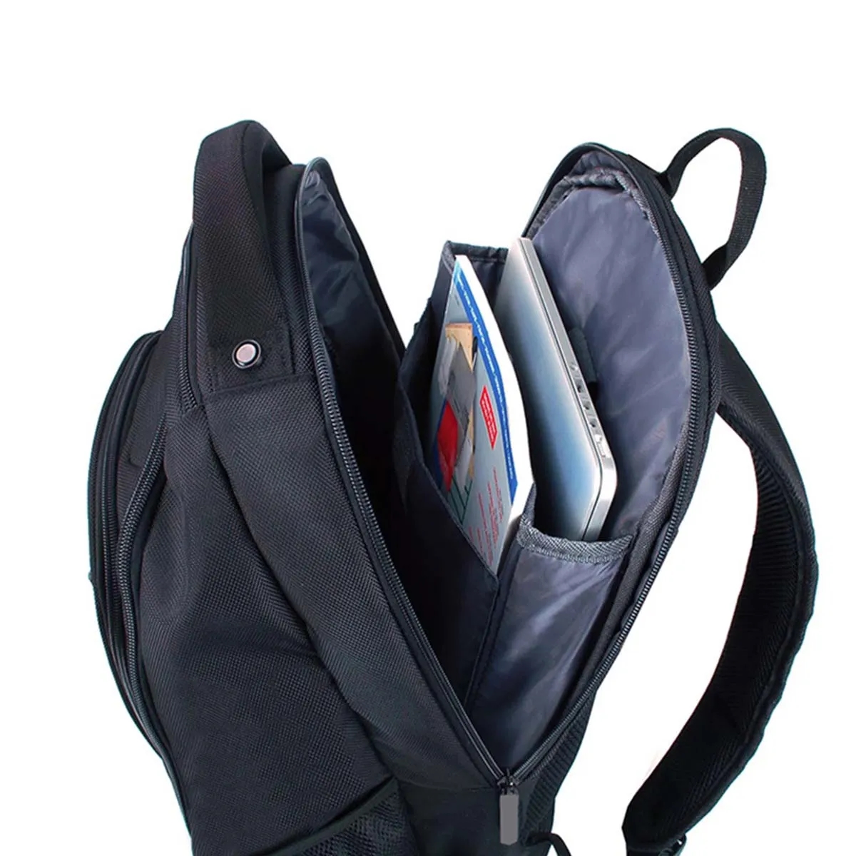 15.6" Large Capacity Book Bag Laptop Backpack 6