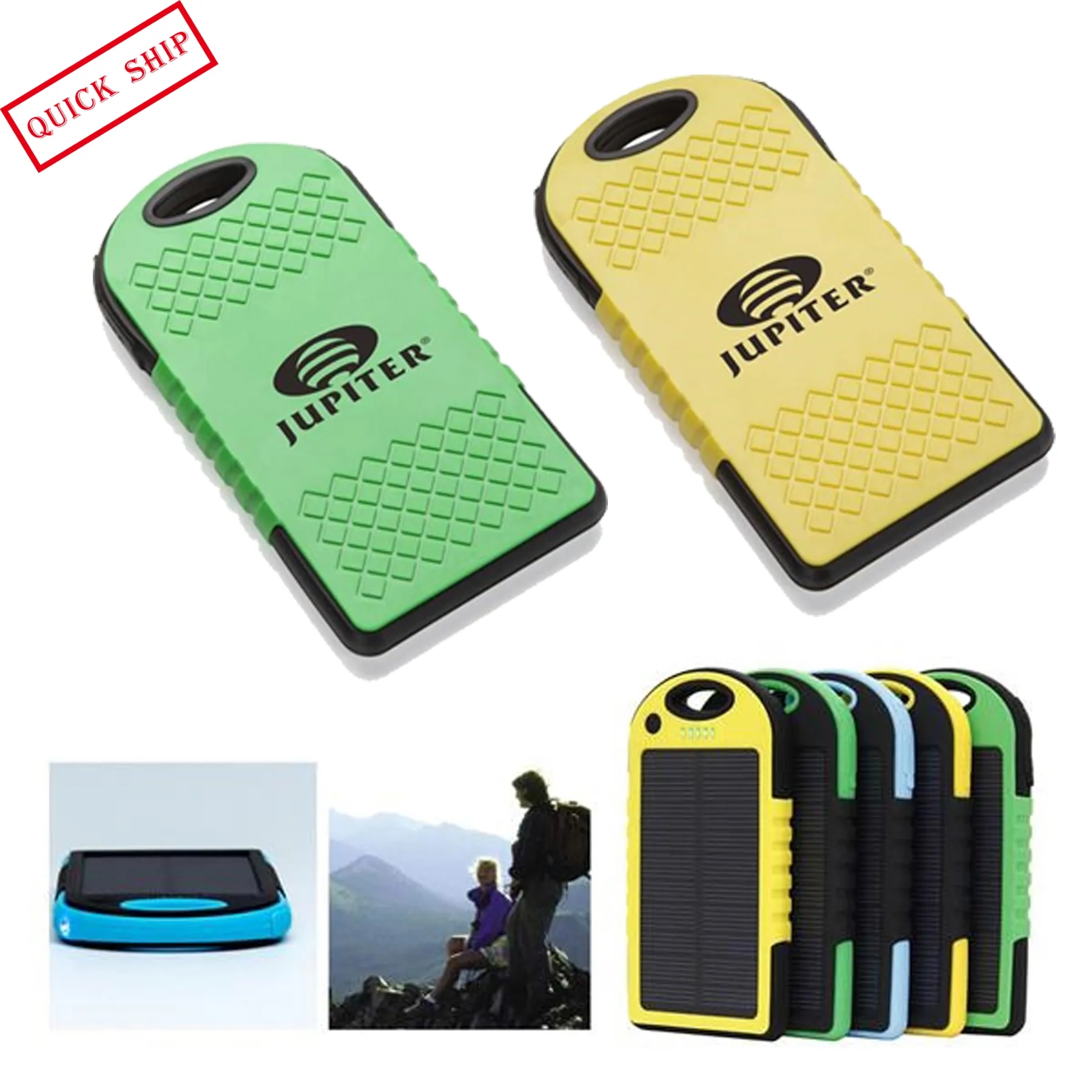 In Stock Fast Shipping Solar Power Bank -5000mAh 5