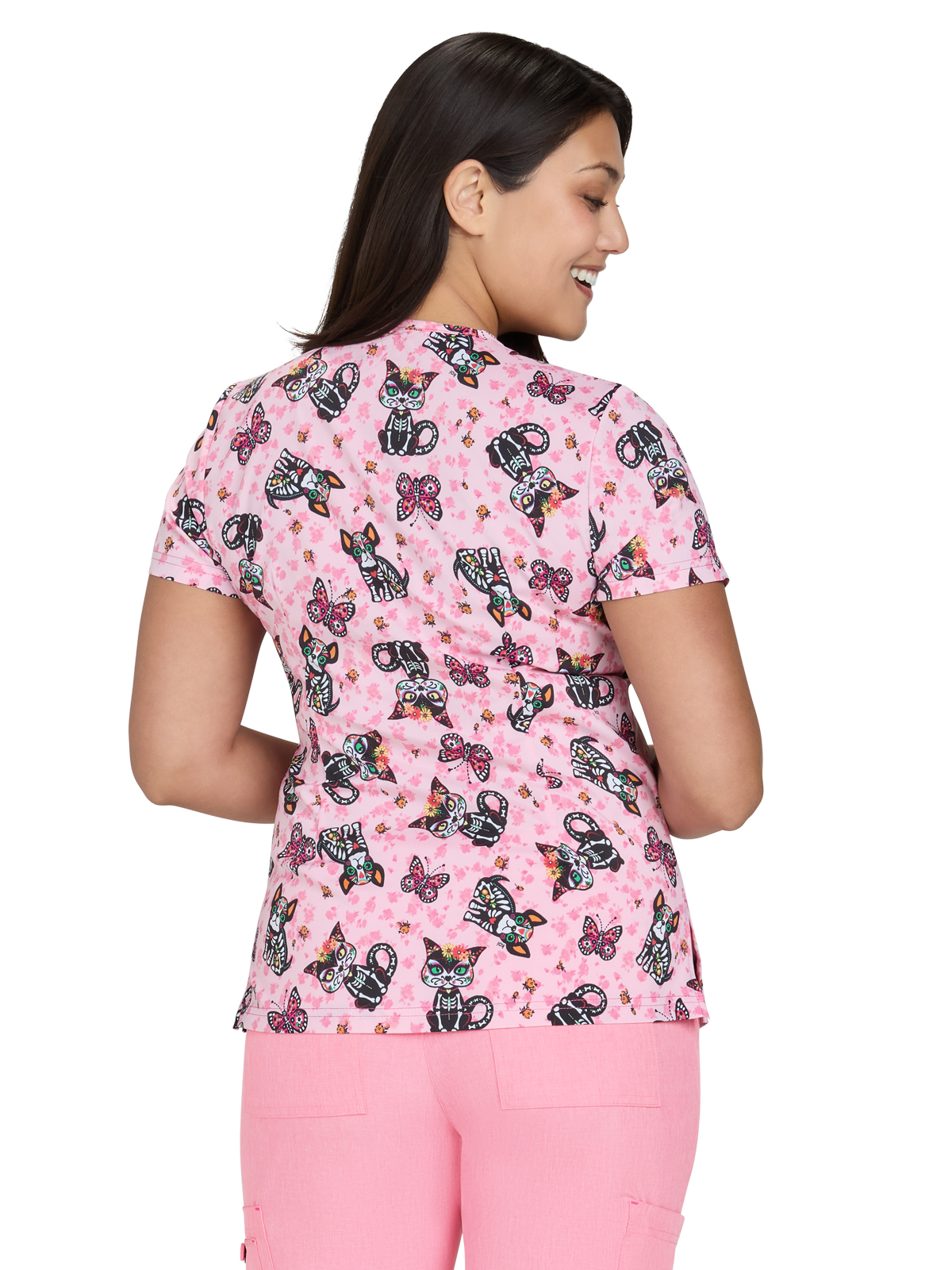 koi - Basics - Women's Two-Pocket Athletic-Inspired, Breathable Mesh Leslie Top 26