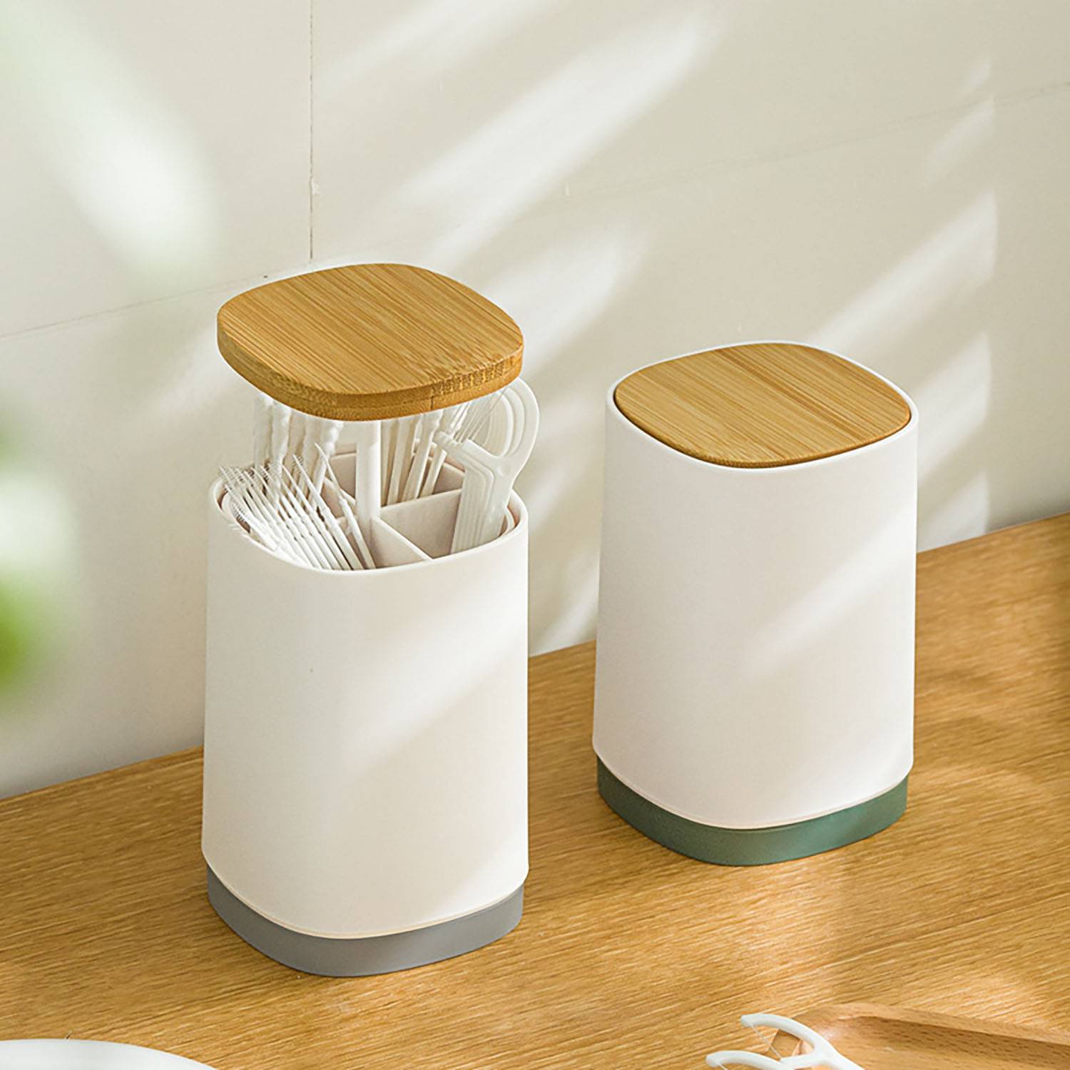 Dust-Proof Cotton Bud and Toothpick Holder 6