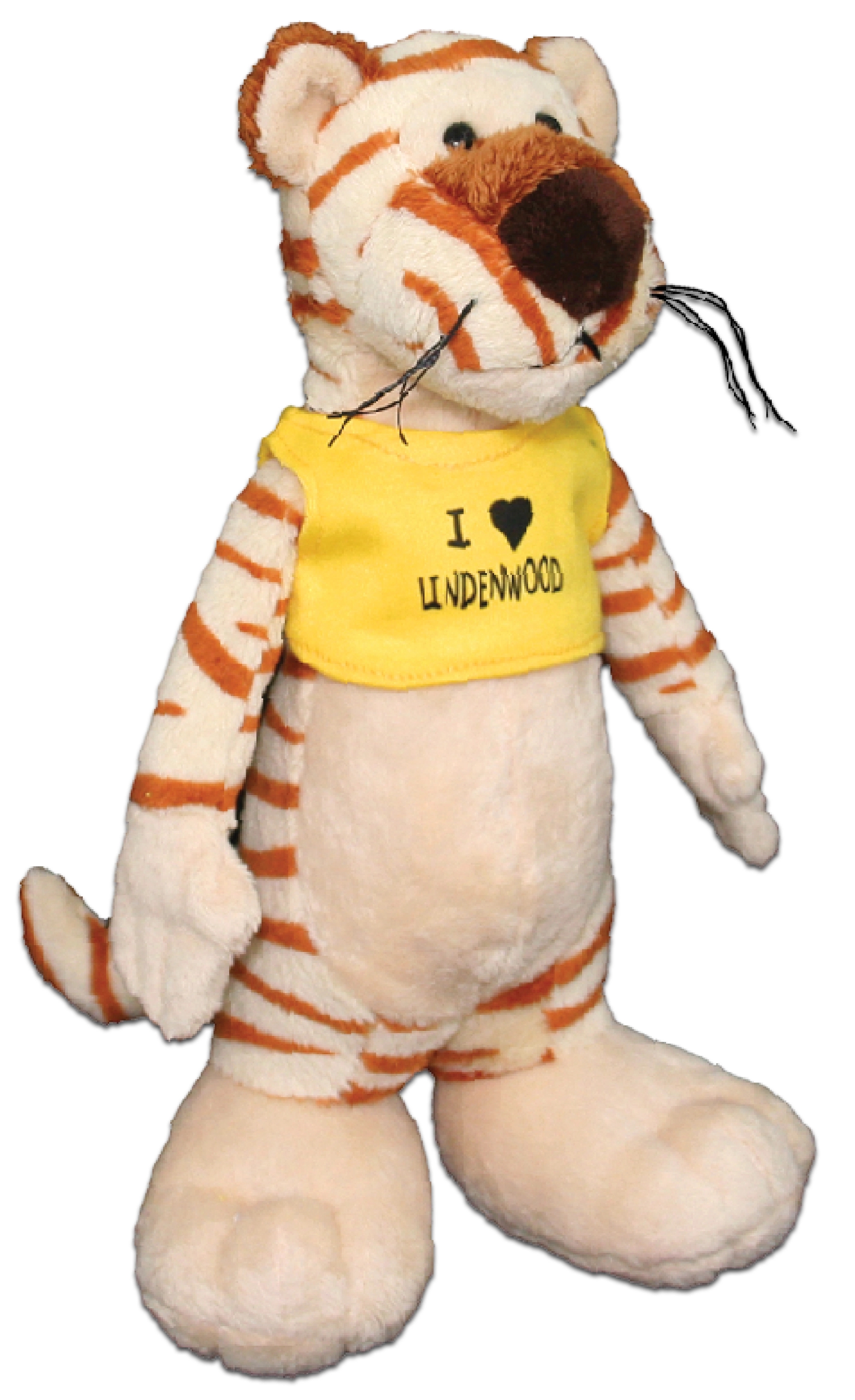 Long Body Stuffed Animal 13" Tiger