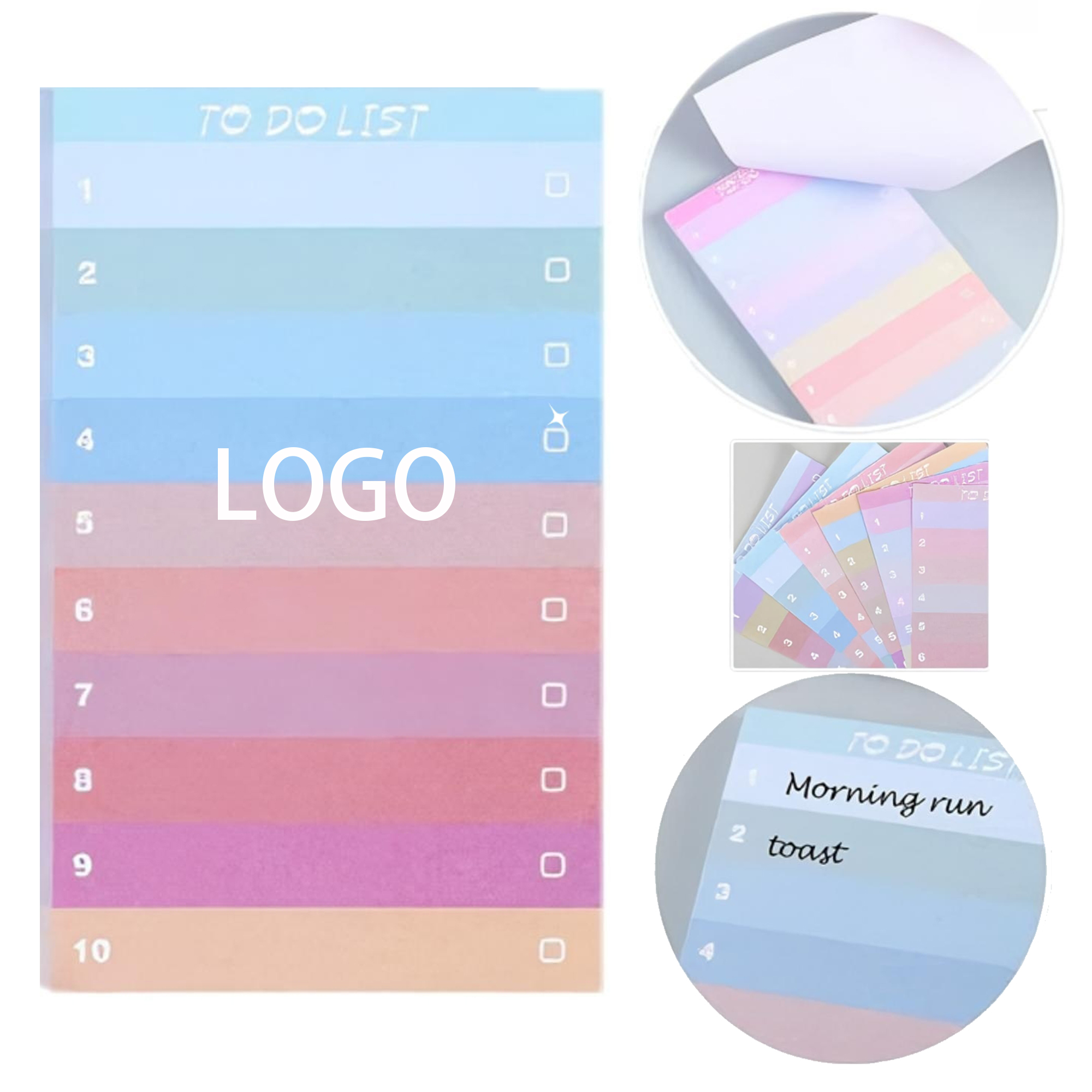 Colorful Reminder Note Pads 1