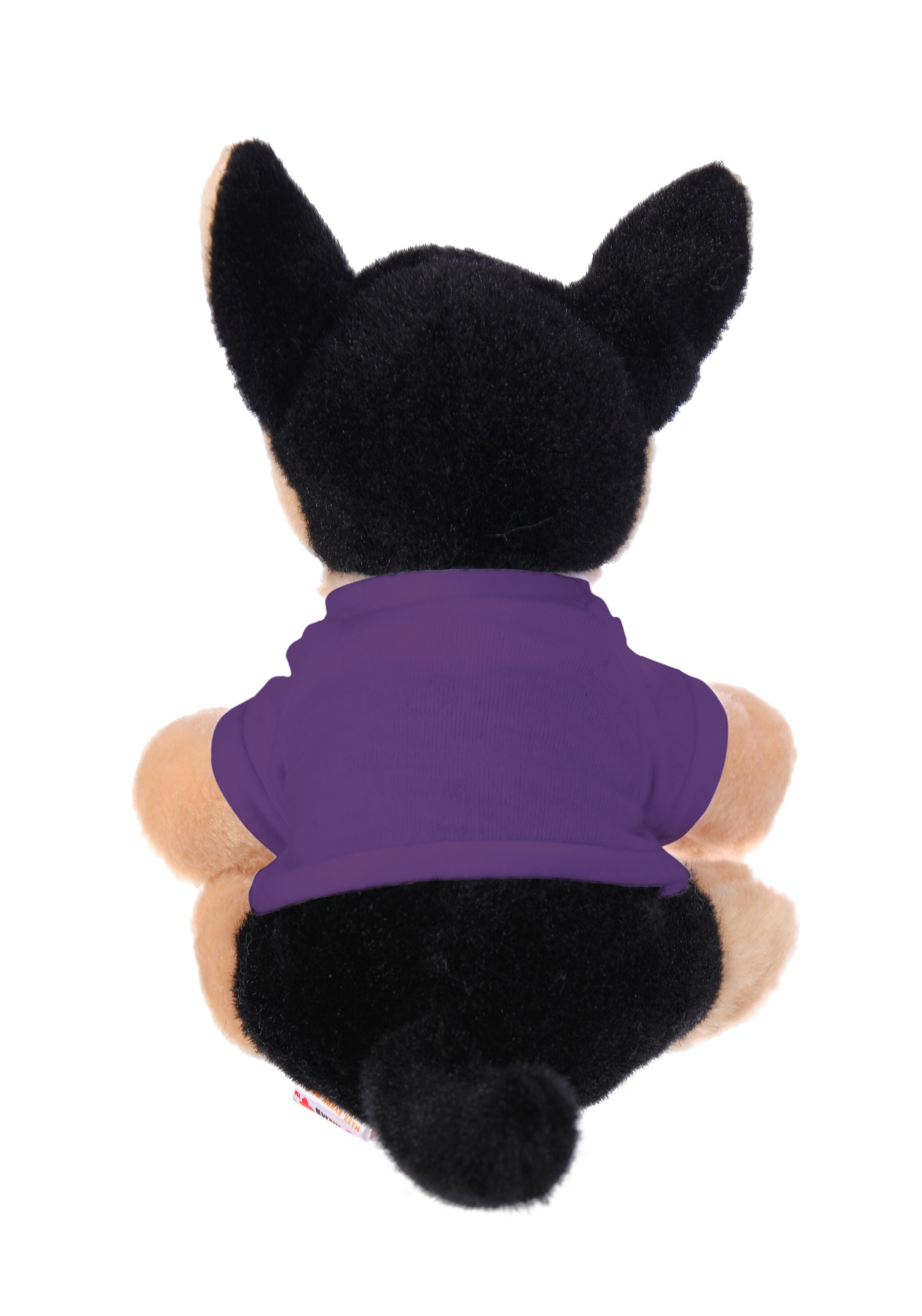 Soft Plush Sitting German Shepherd wearing a T-Shirt 29