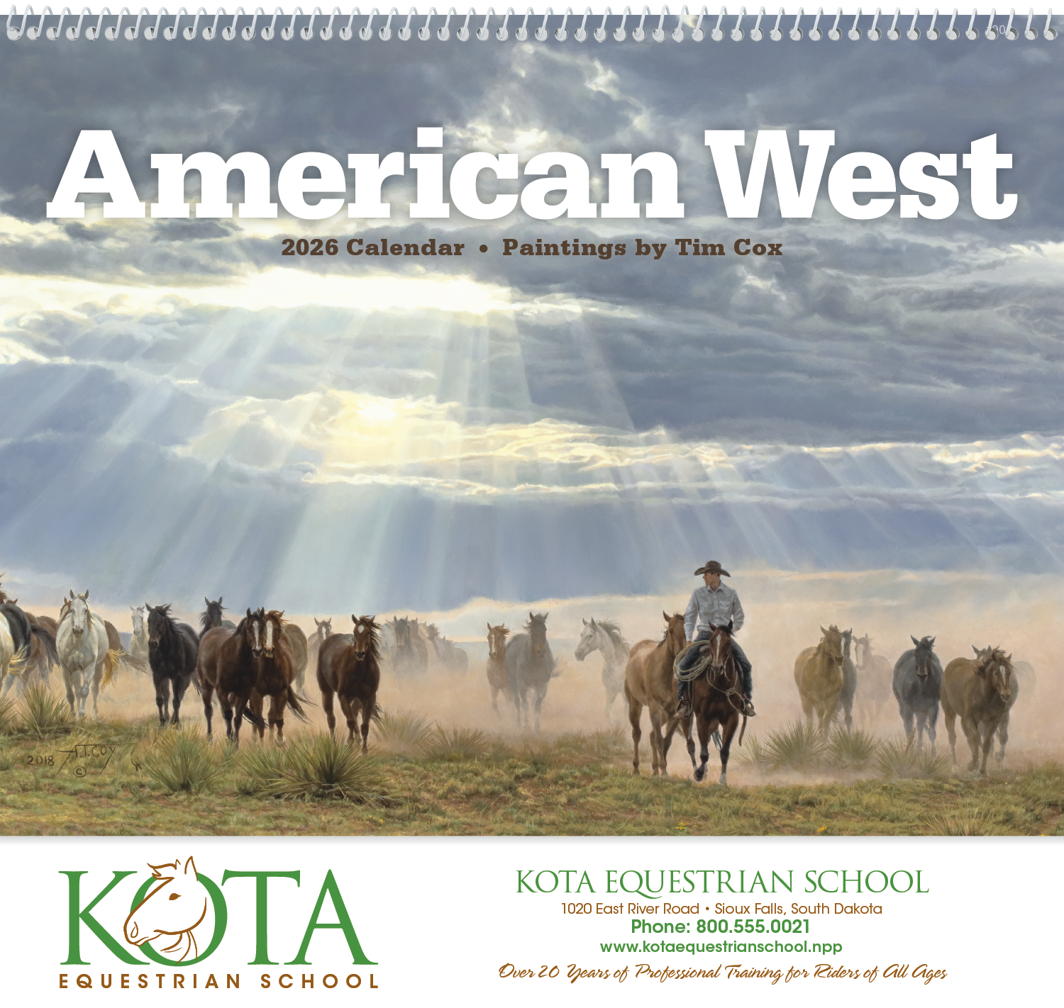 Triumph® Calendars American West by Tim Cox Calendar 43