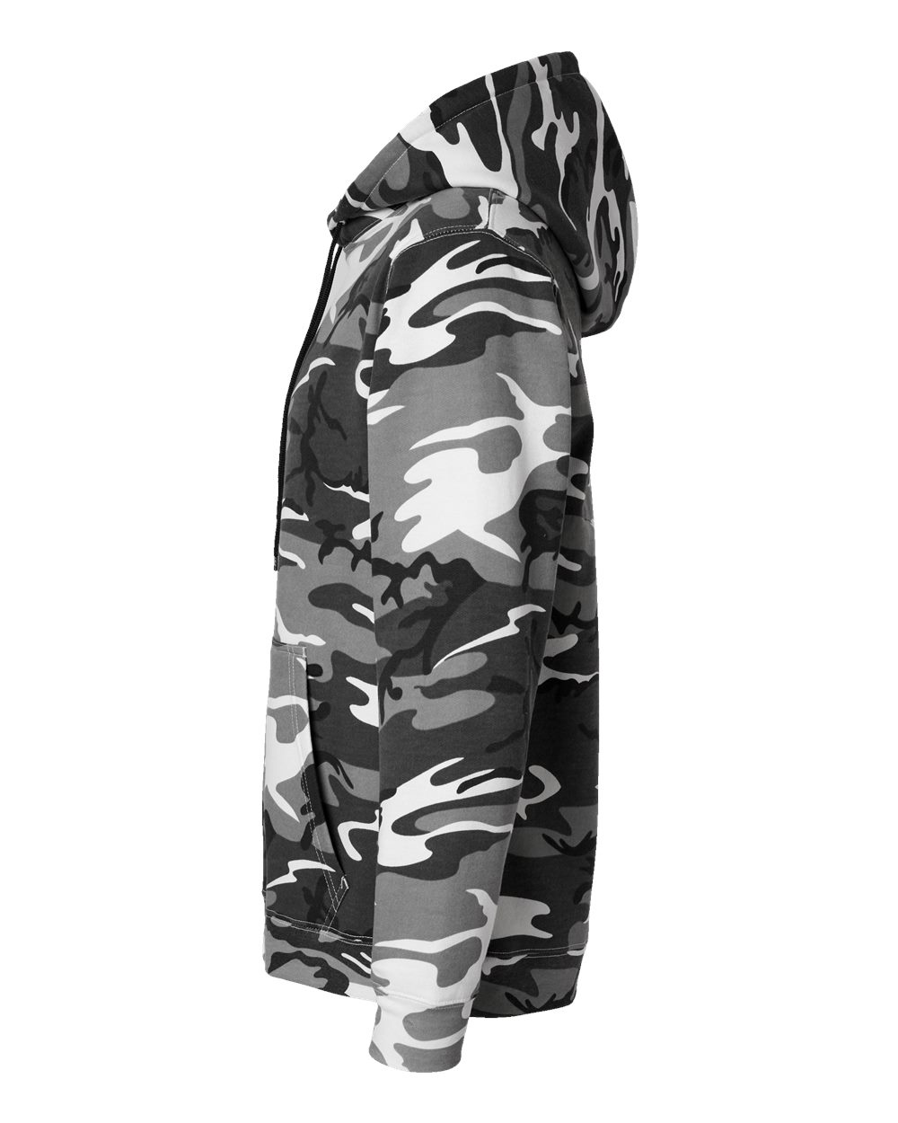 Unisex Camo Fleece Hoodie Sweatshirt - 3969 24