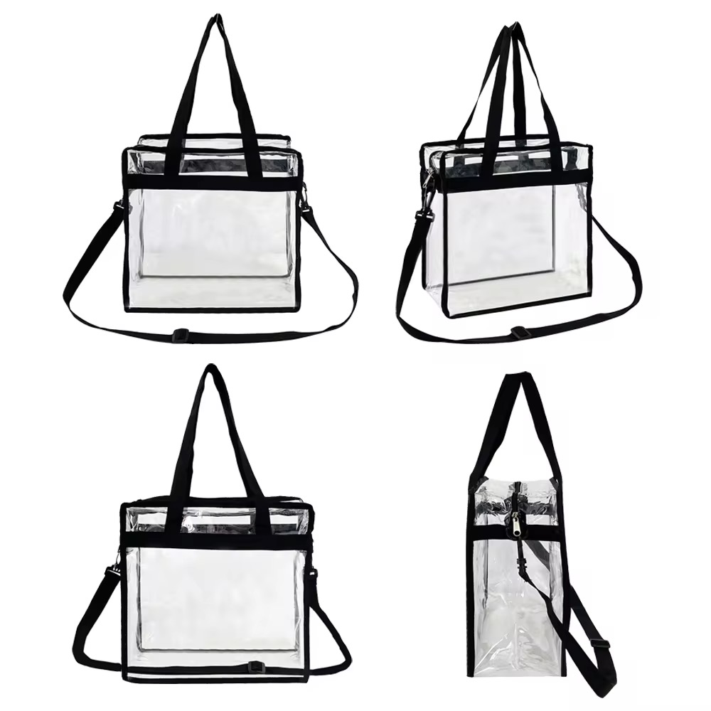 MOQ 10 pcs Large Clear Tote Bag 3