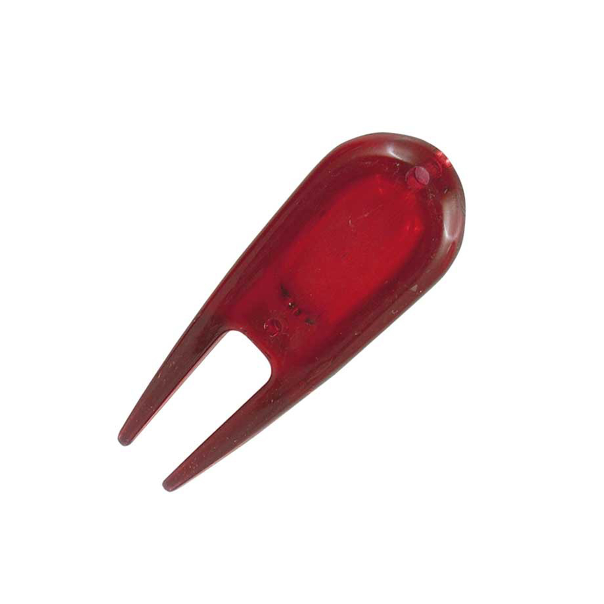 Lightweight Plastic Golf Divot Repair Tool Two Prong 12