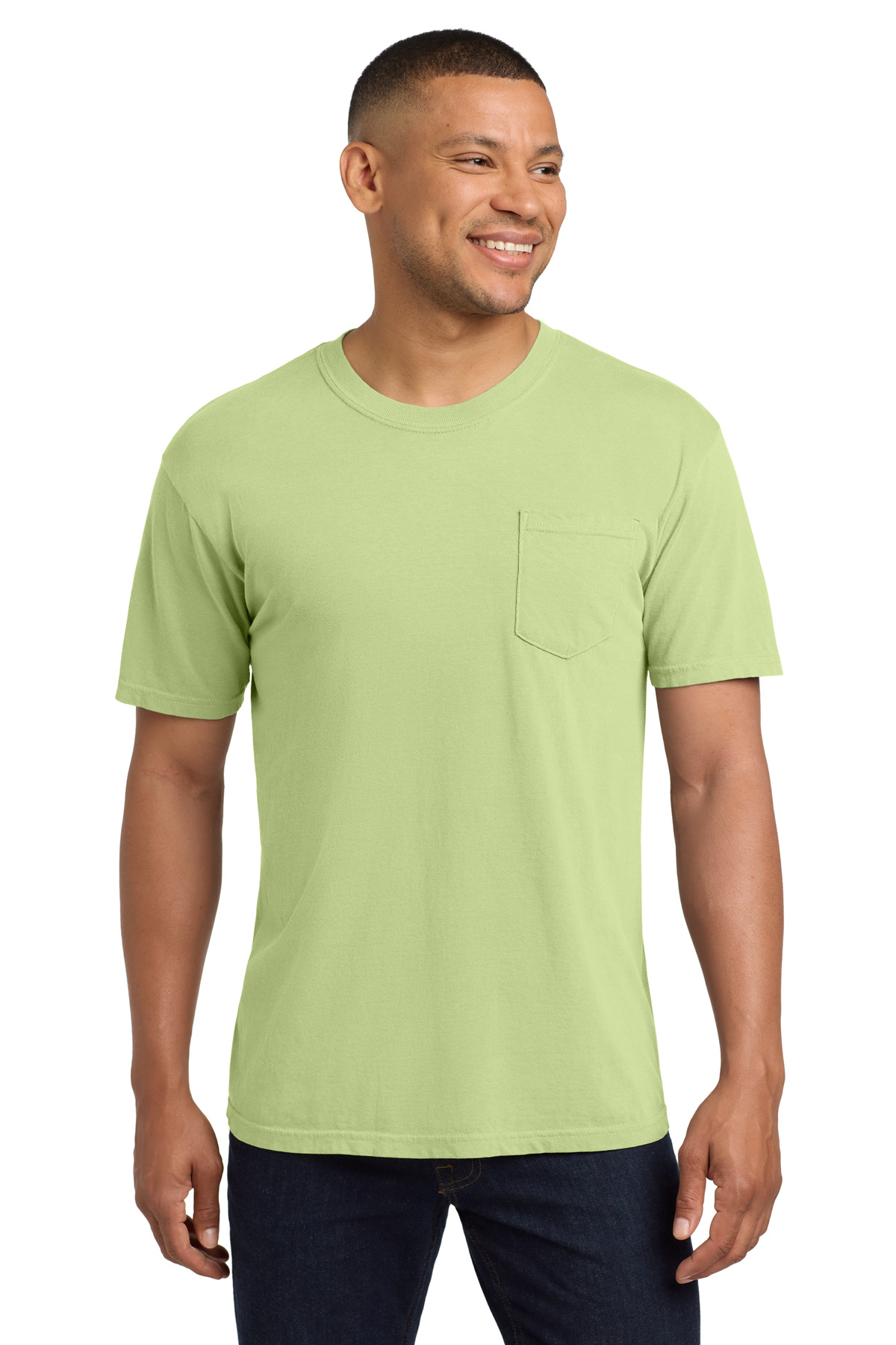COMFORT COLORS Heavyweight Ring Spun Pocket Tee. 6030 83