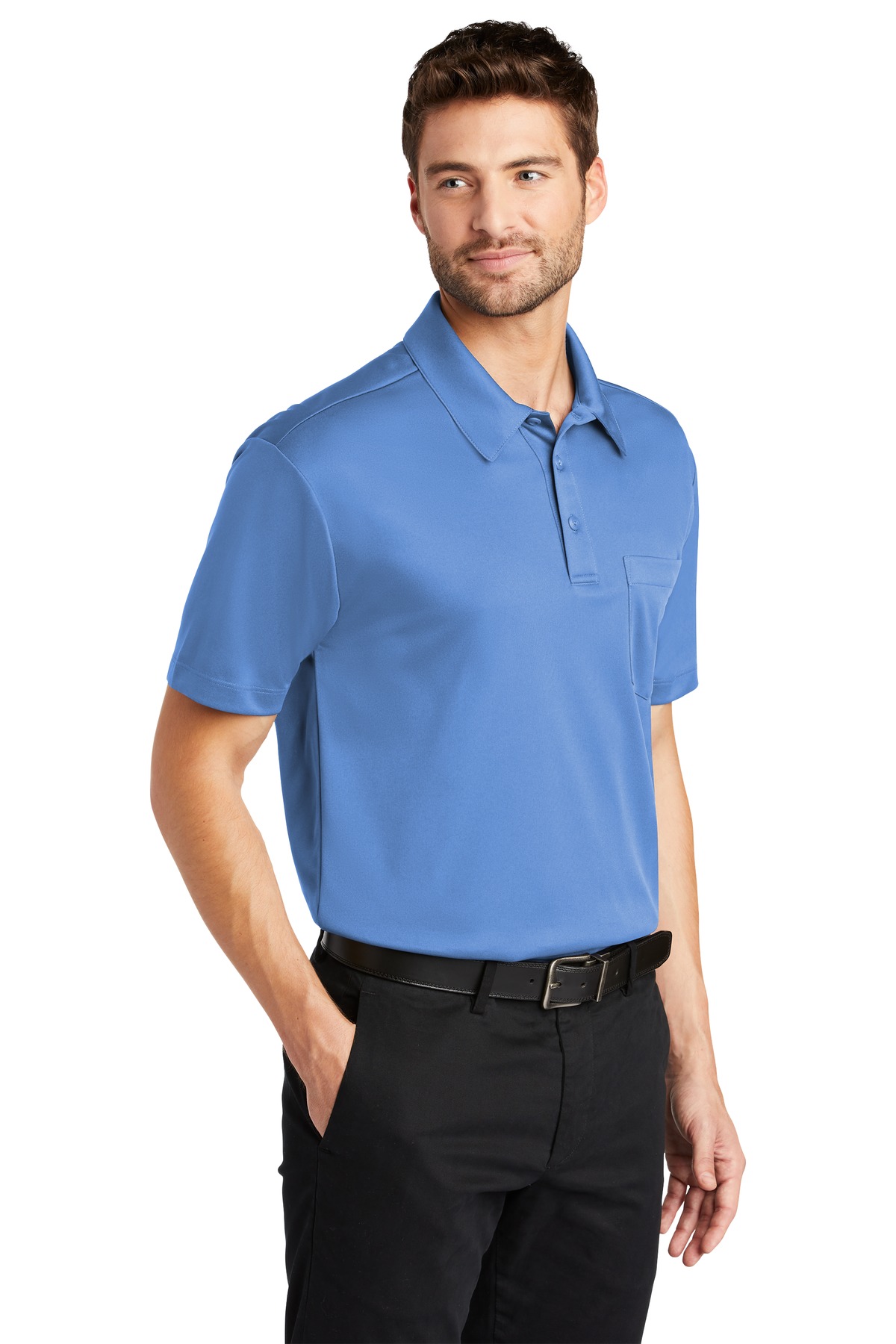 Port Authority Silk Touch Performance Pocket Polo. K540P 42