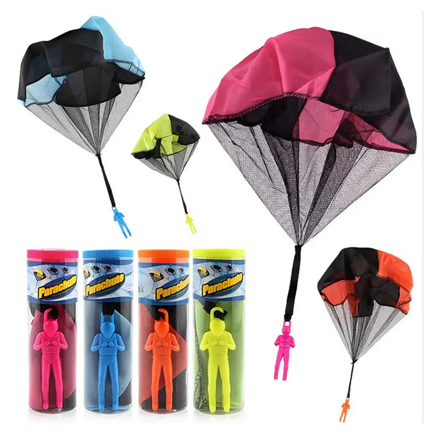 Hand Throwing Mini Parachute Toy 4